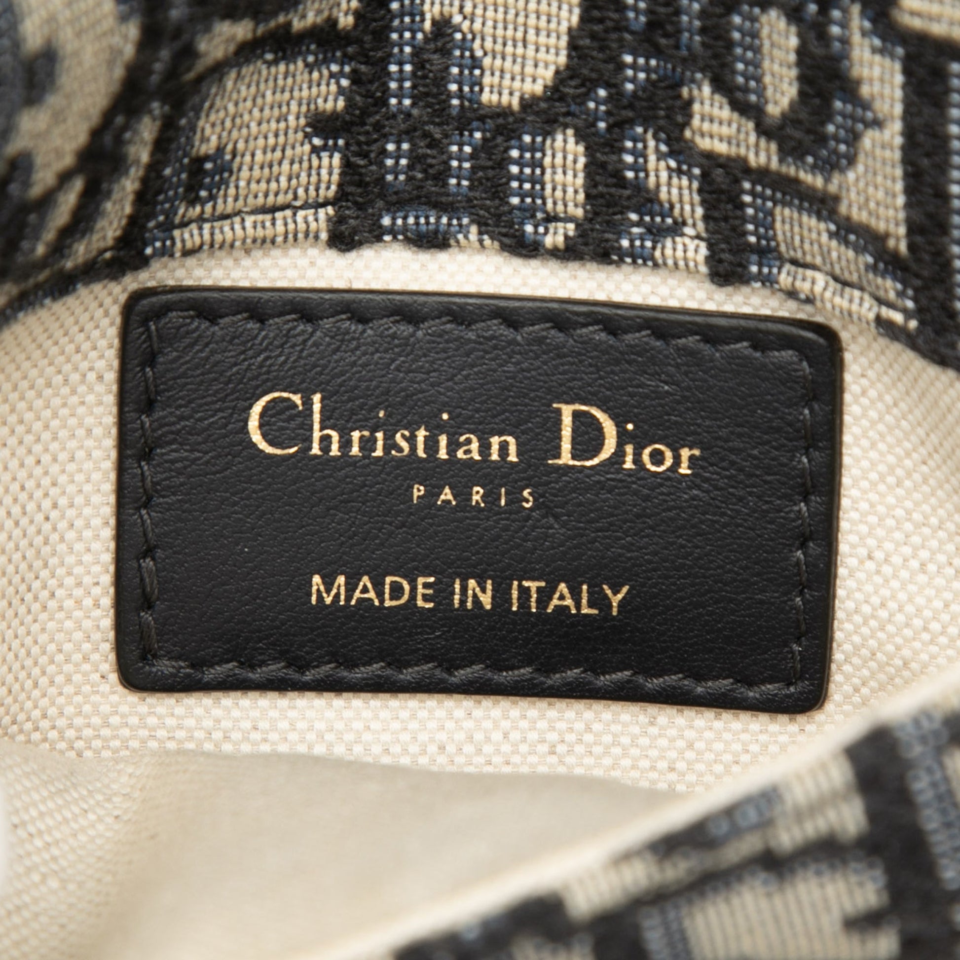Dior Oblique Canvas Saddle Belt Bag