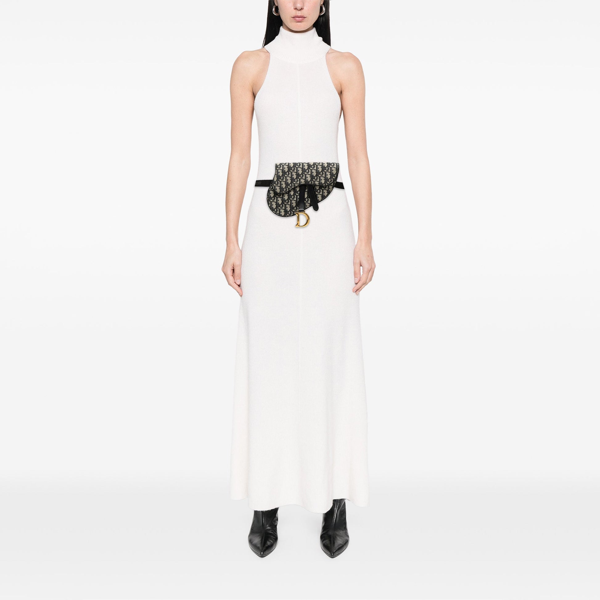 Dior Oblique Canvas Saddle Belt Bag