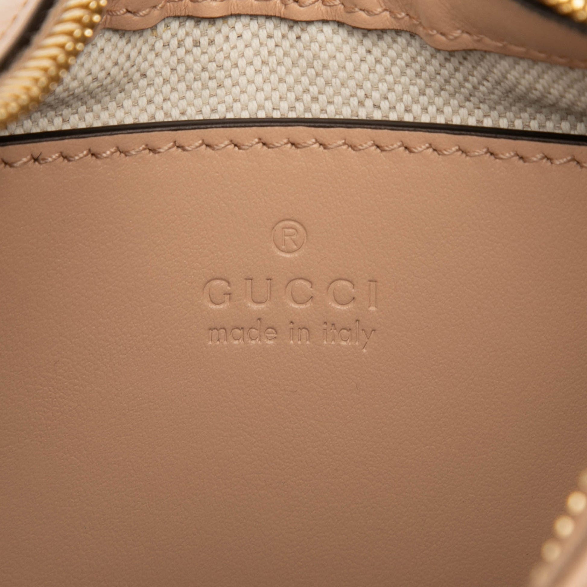 Gucci Mini GG Marmont Matelasse Leather Satchel