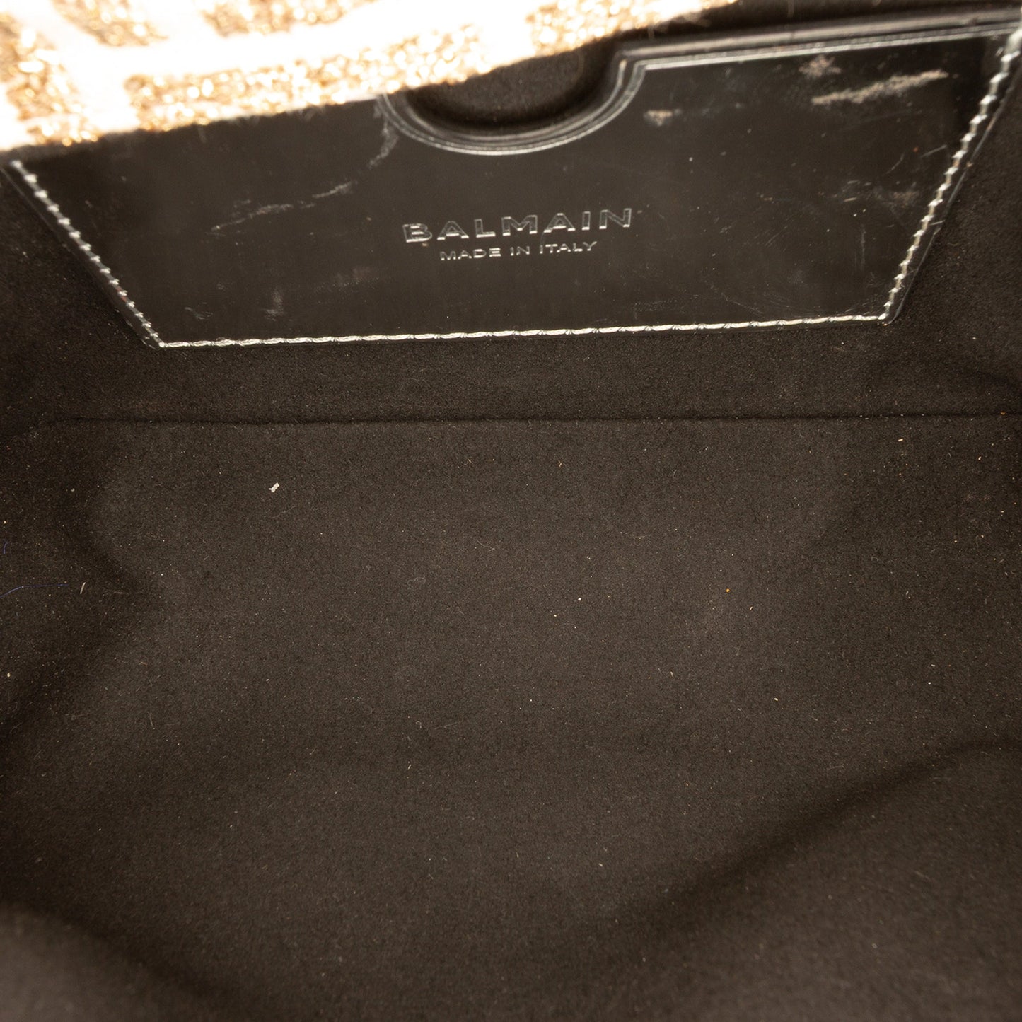 Balmain Mini Monogram Jacquard 1945 Crossbody