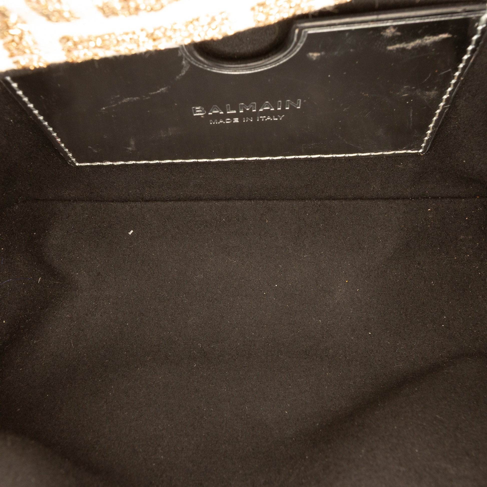 Balmain Mini Monogram Jacquard 1945 Crossbody