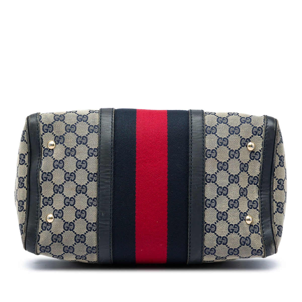 Gucci Medium GG Canvas Web Joy Boston Bag