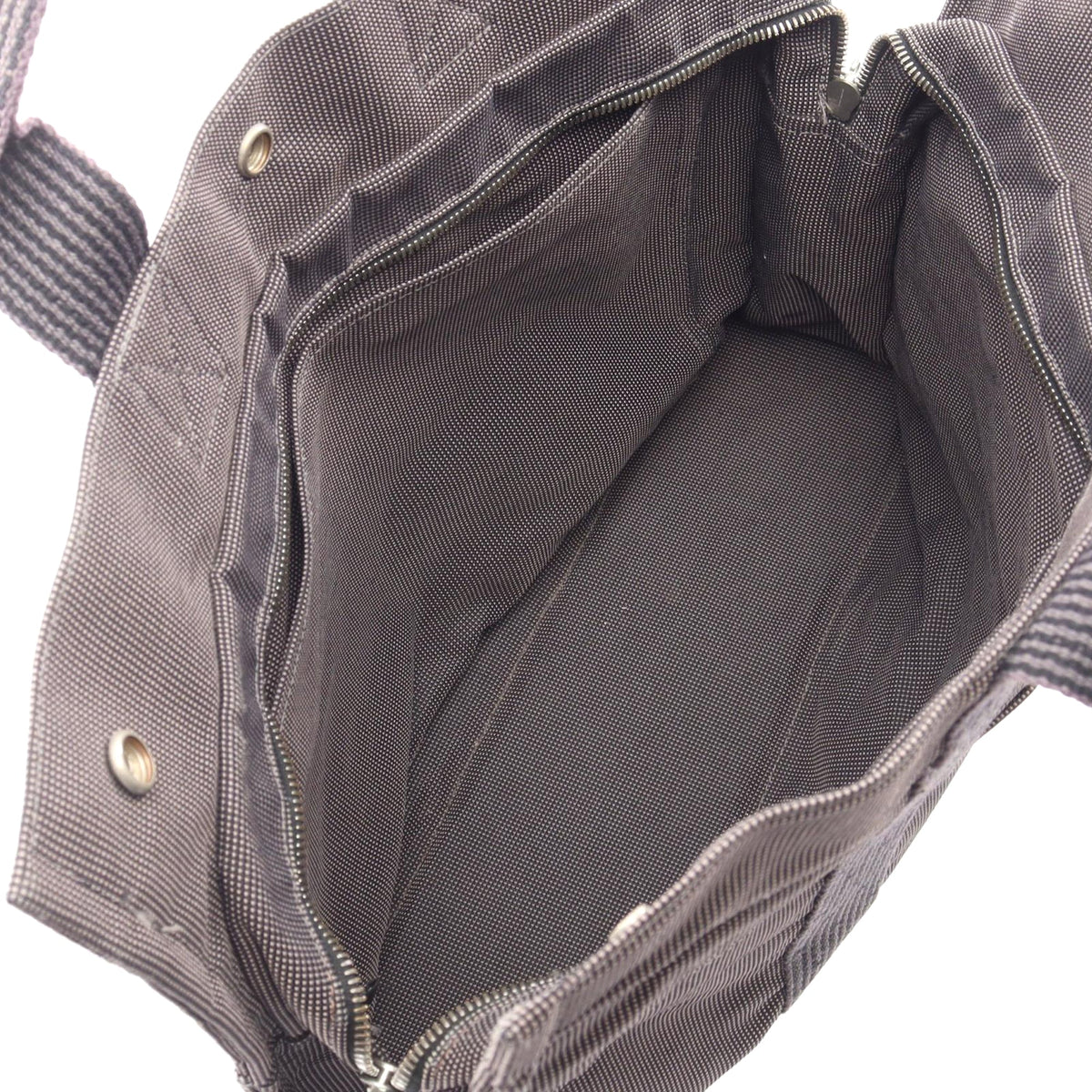 Hermès Canvas Herline MM — Gray