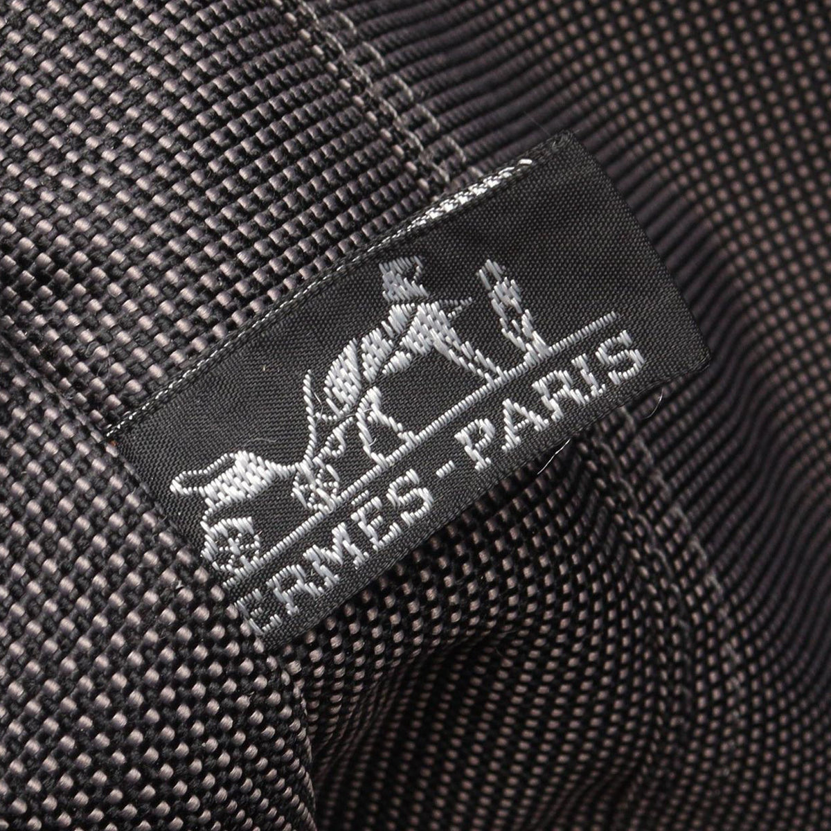 Hermès Canvas Herline MM — Gray