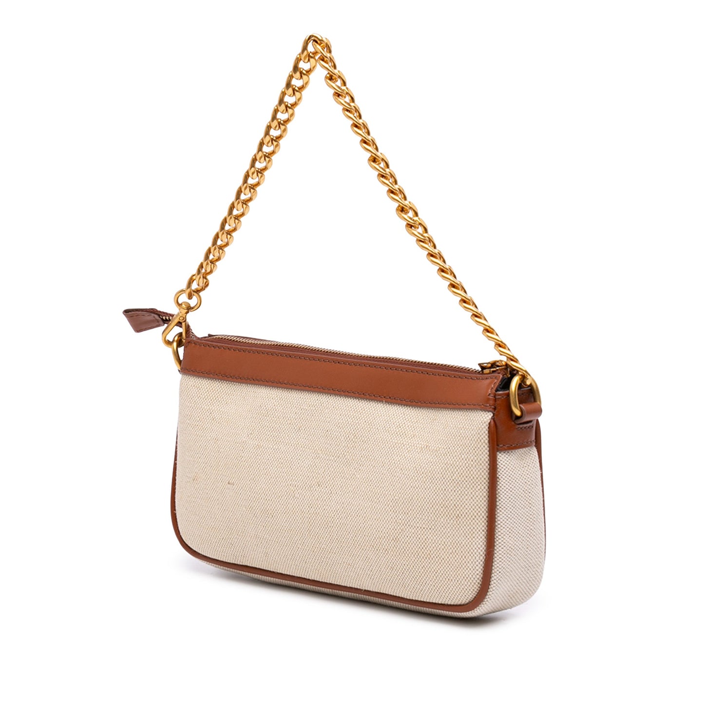 Balmain Mini Canvas B Army Logo Satchel