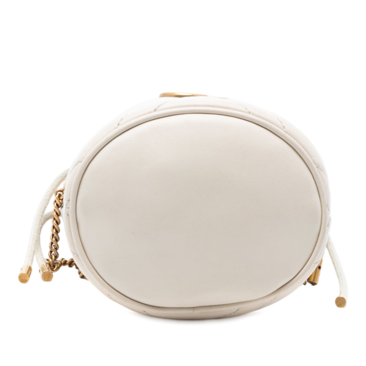 Gucci Small GG Marmont Leather Matelasse Bucket Bag