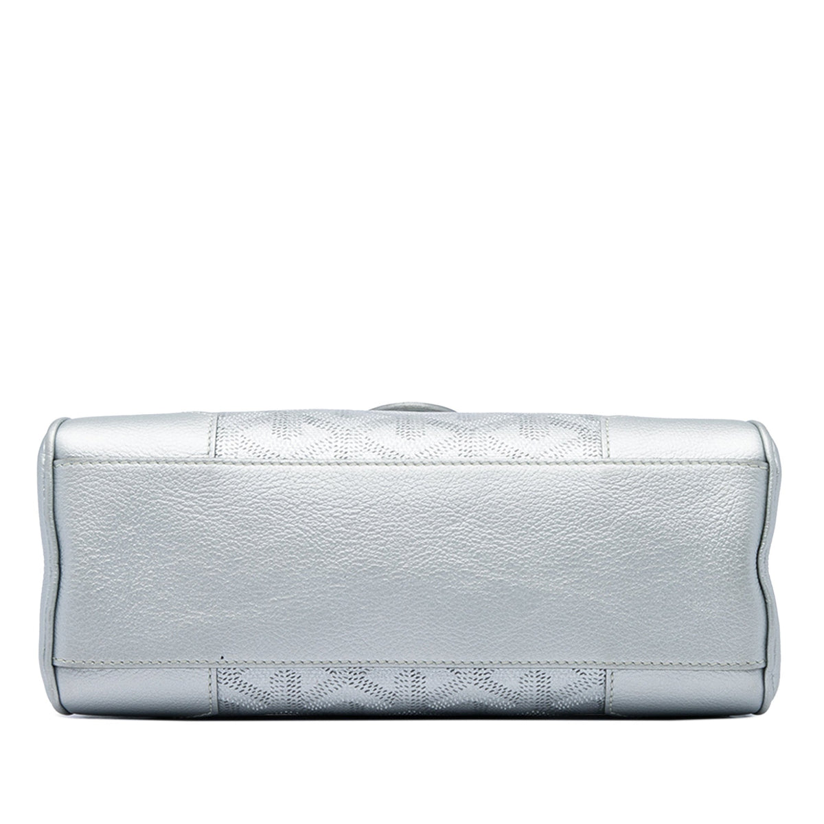 Goyard Mini Goyardine Precious Metals Saigon Souple — Silver