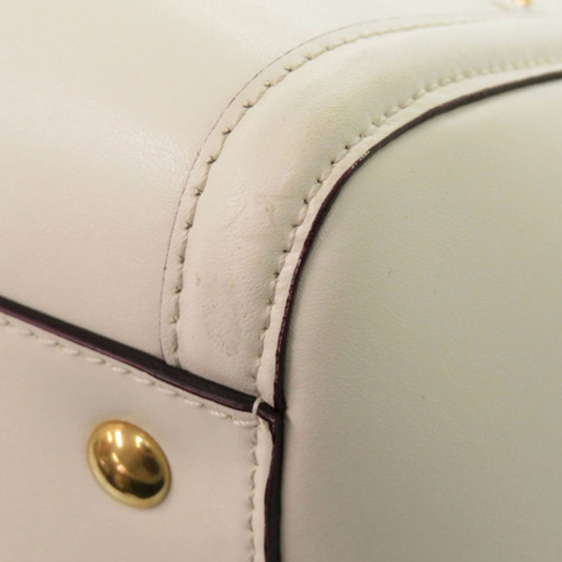 Ferragamo Medium Stitched Leather Amy Tote