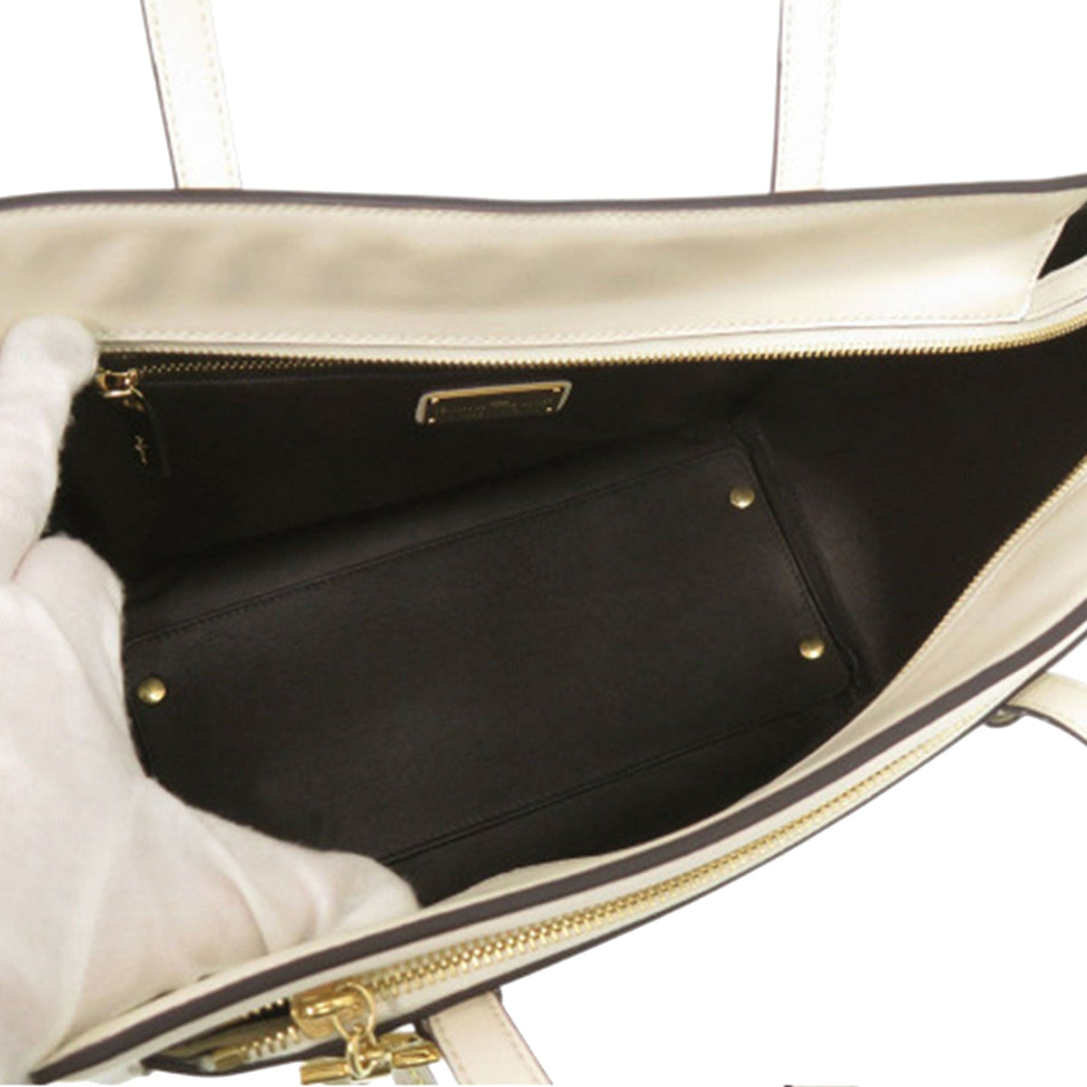 Ferragamo Medium Stitched Leather Amy Tote