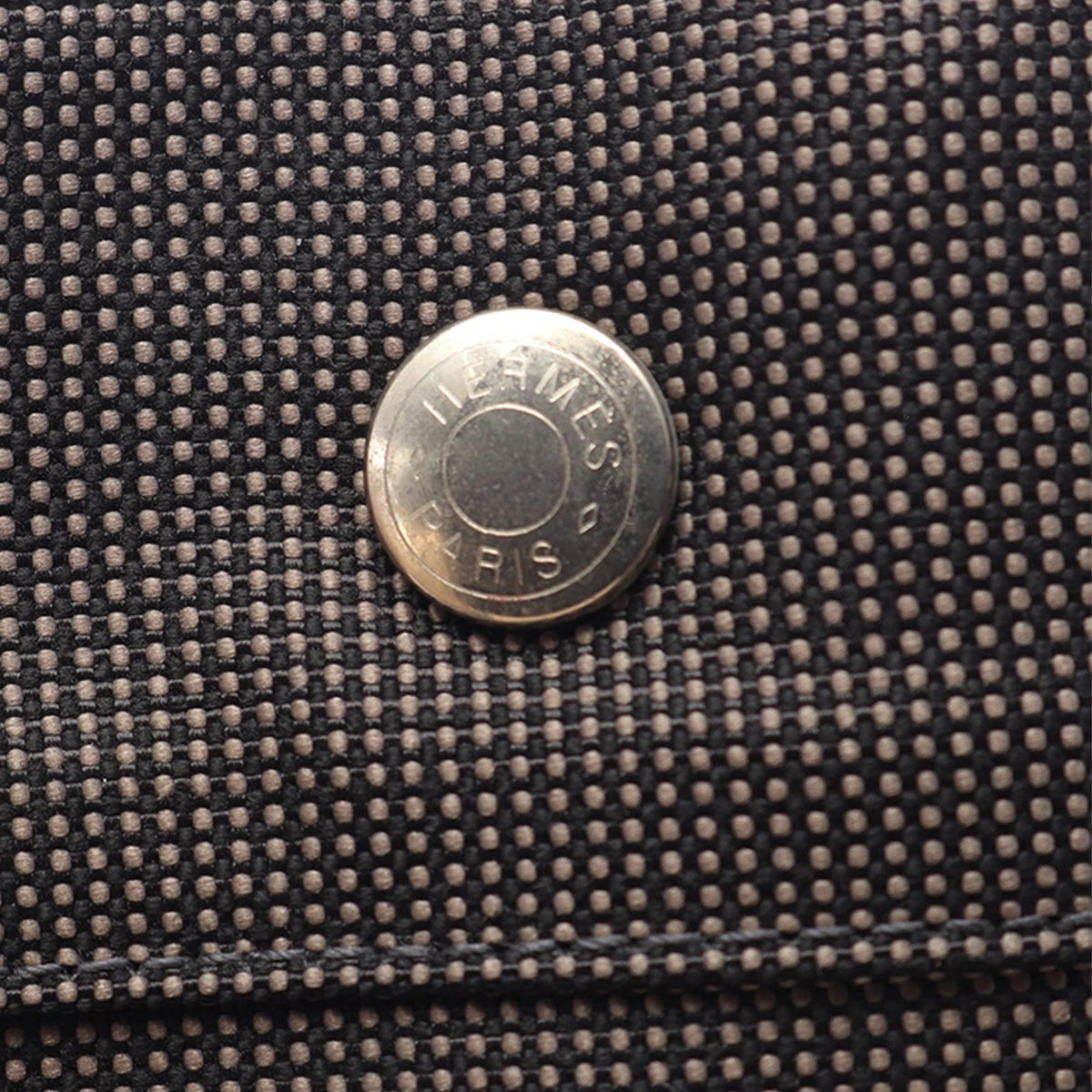 Hermès Canvas Herline MM — Gray