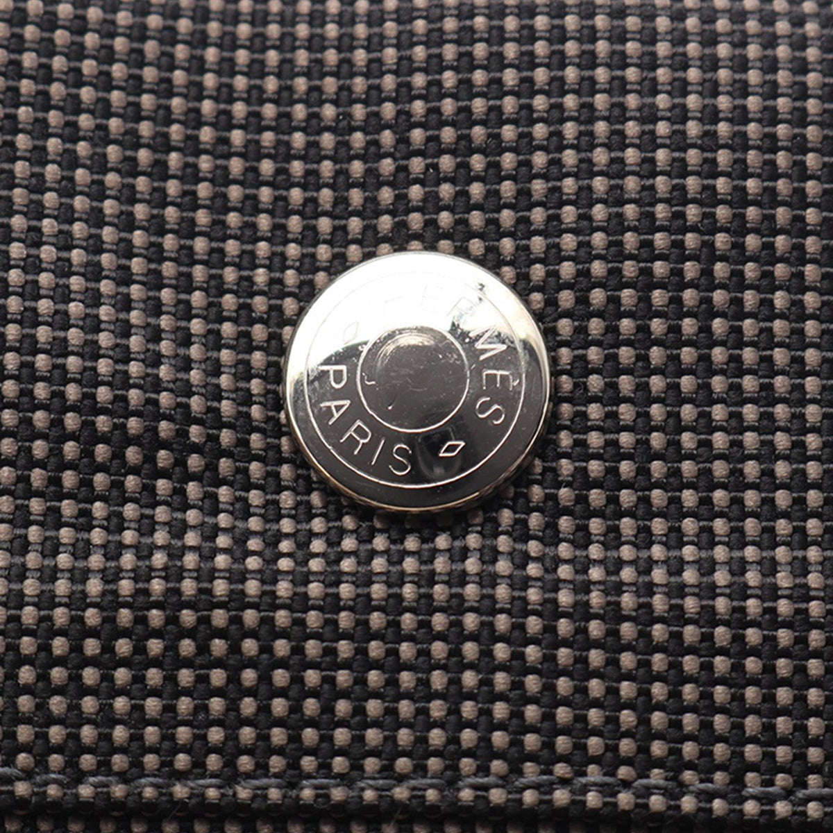Hermès Canvas Herline MM — Gray