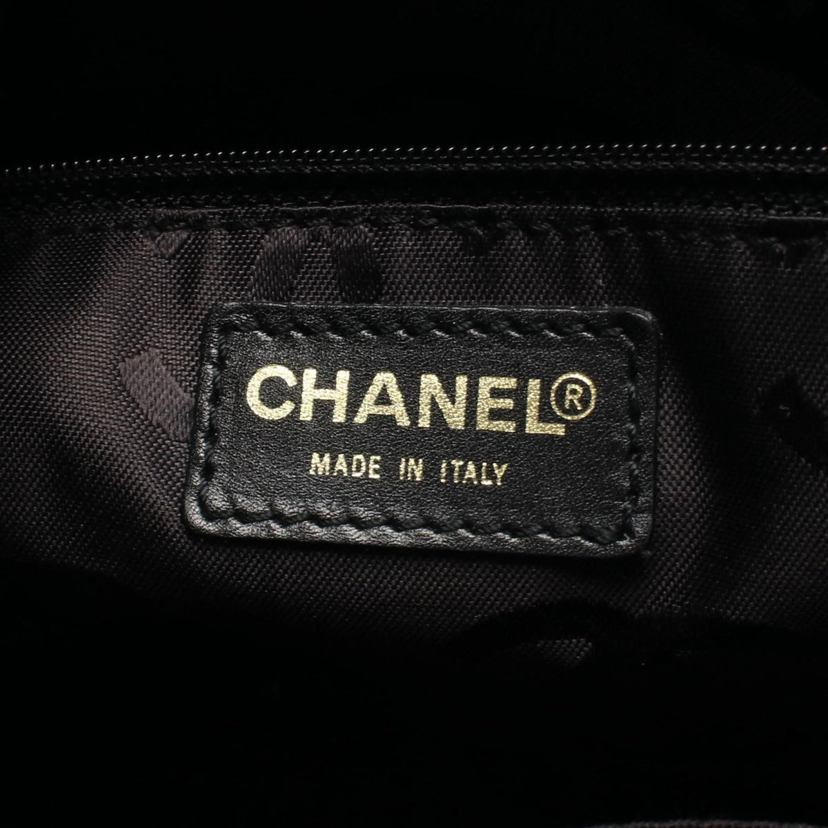 Chanel Small CC Quilted Calfskin Wild Stitch Tote