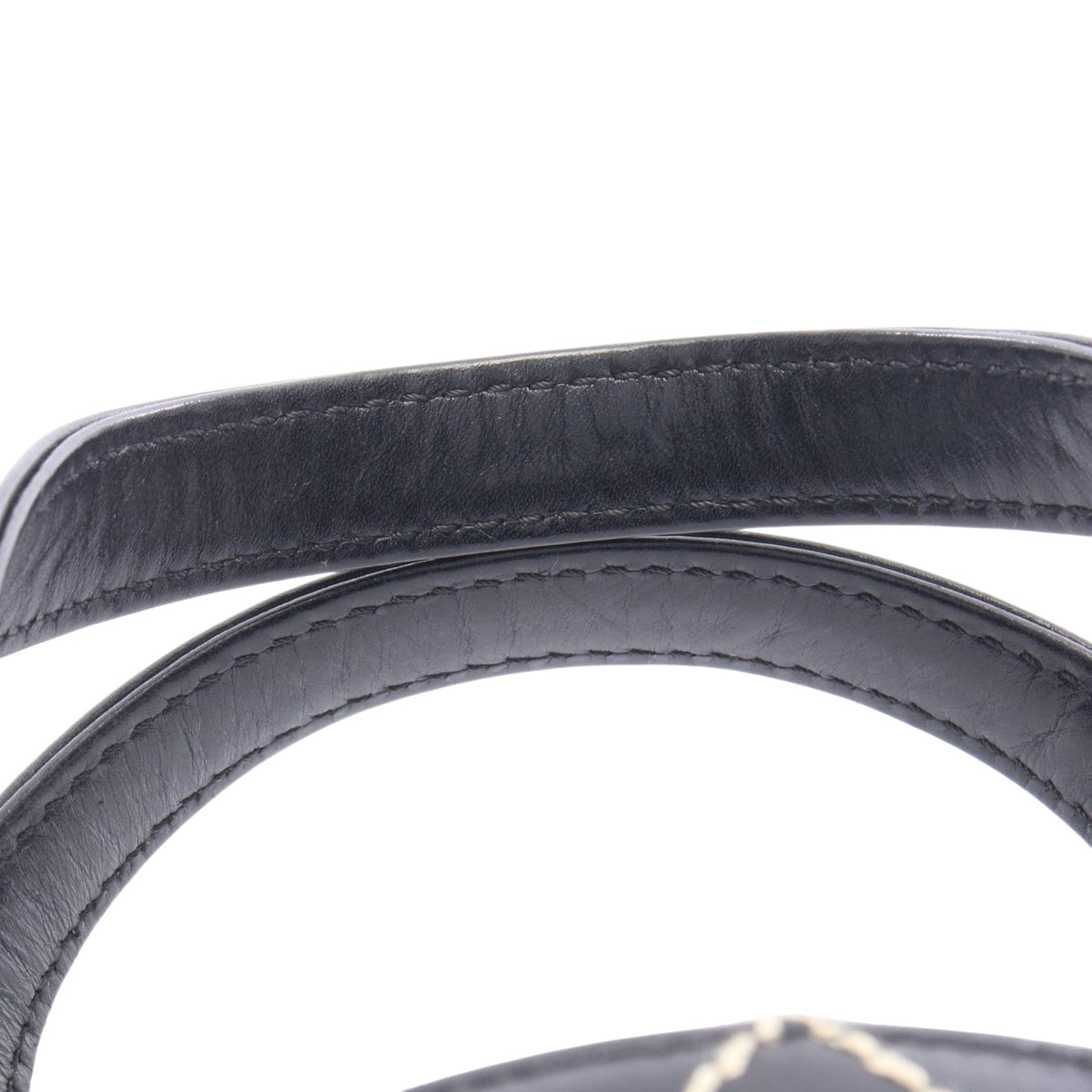 Chanel Small CC Quilted Calfskin Wild Stitch Tote