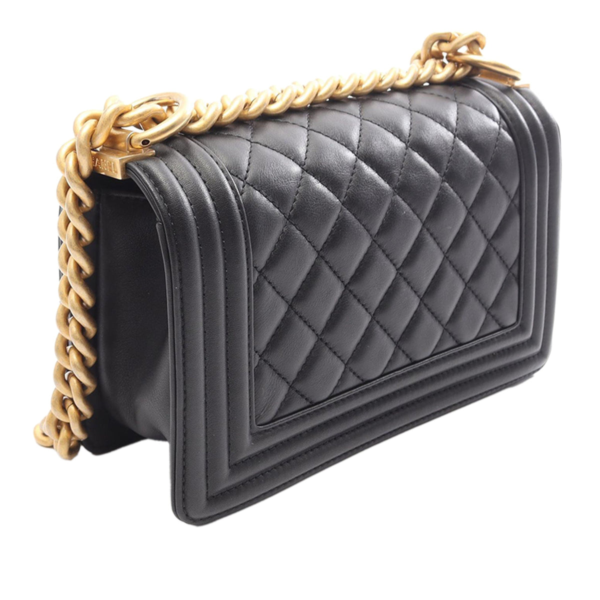 Chanel Small Quilted Lambskin Boy Flap