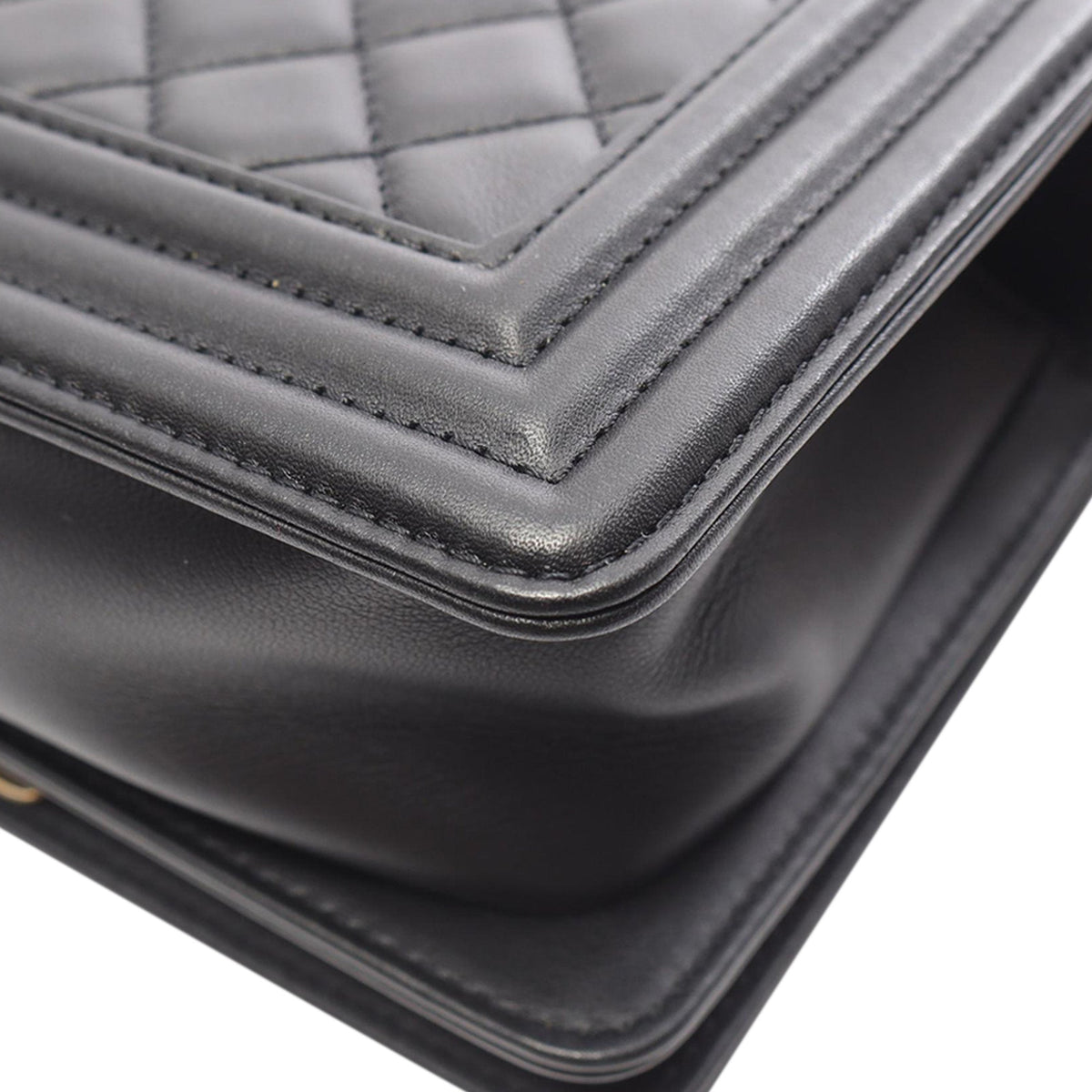 Chanel Small Quilted Lambskin Boy Flap