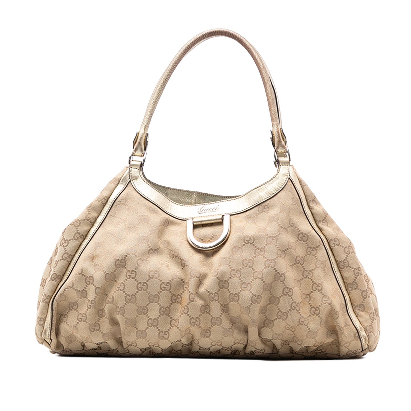 Gucci GG Canvas Abbey D Ring Shoulder Bag