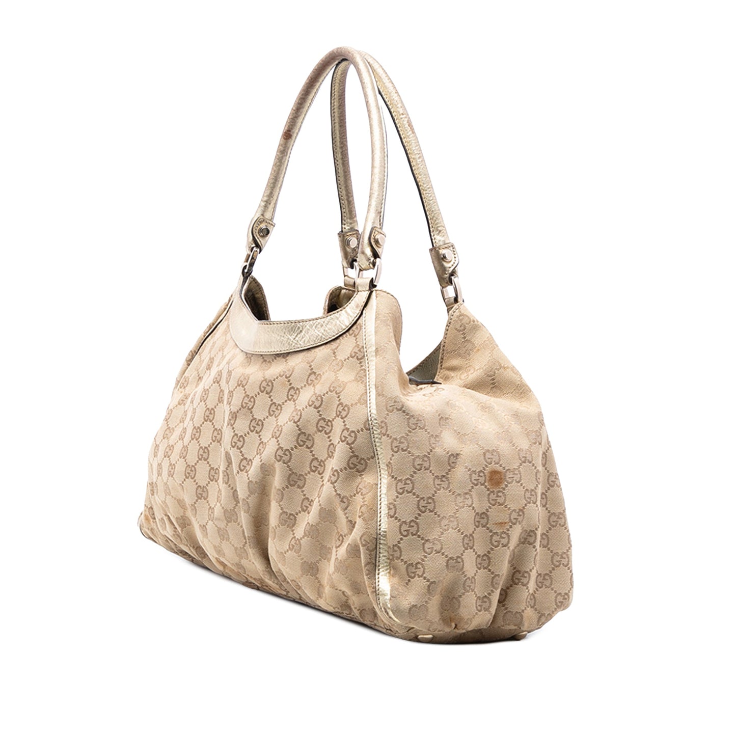 Gucci GG Canvas Abbey D Ring Shoulder Bag