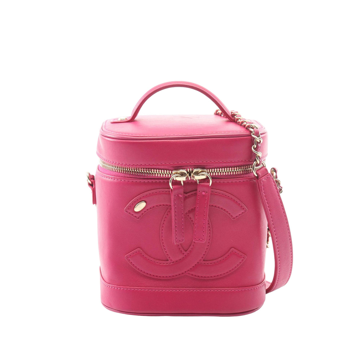 Chanel Lambskin CC Mania Vanity Case