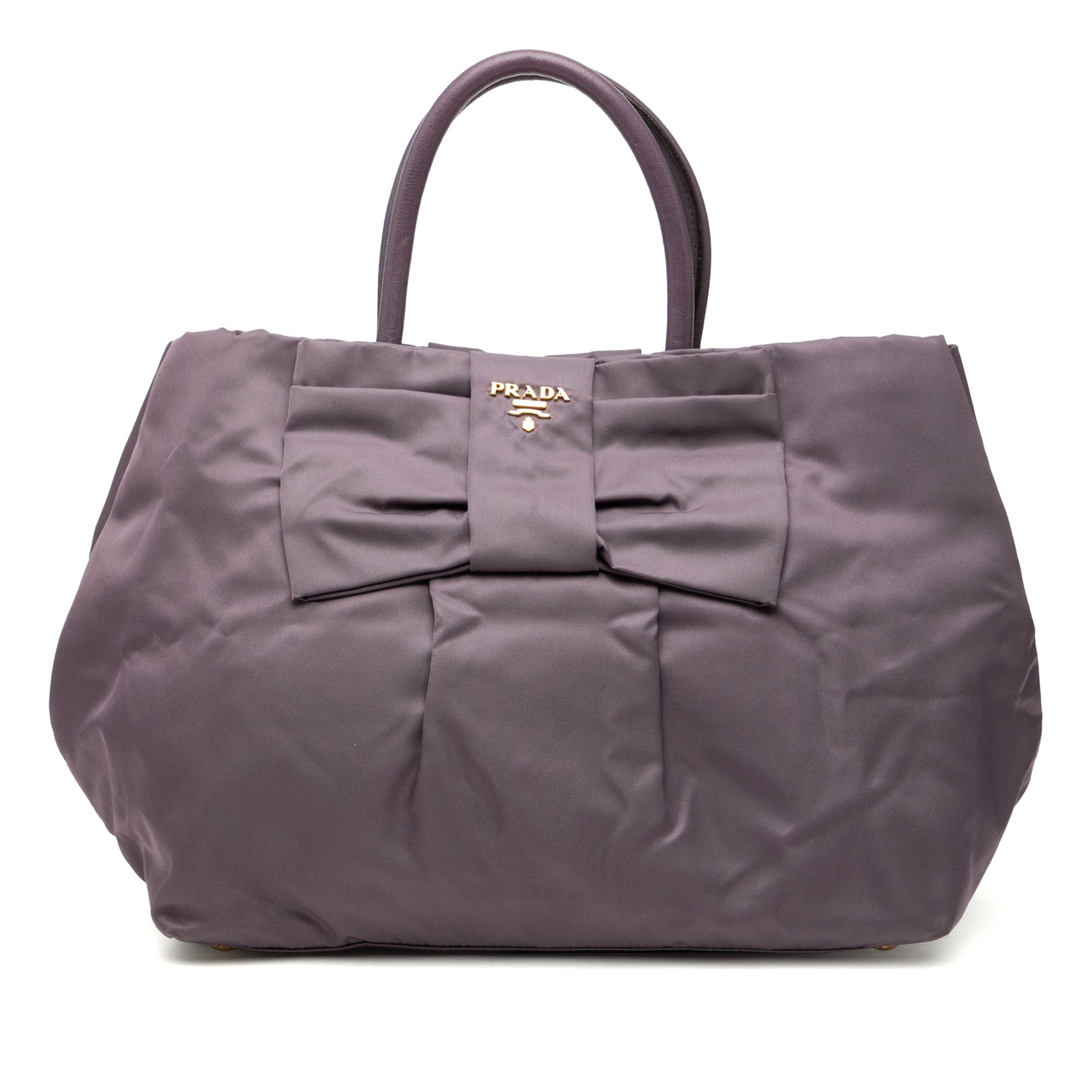 Prada Tessuto Fiocco Tote