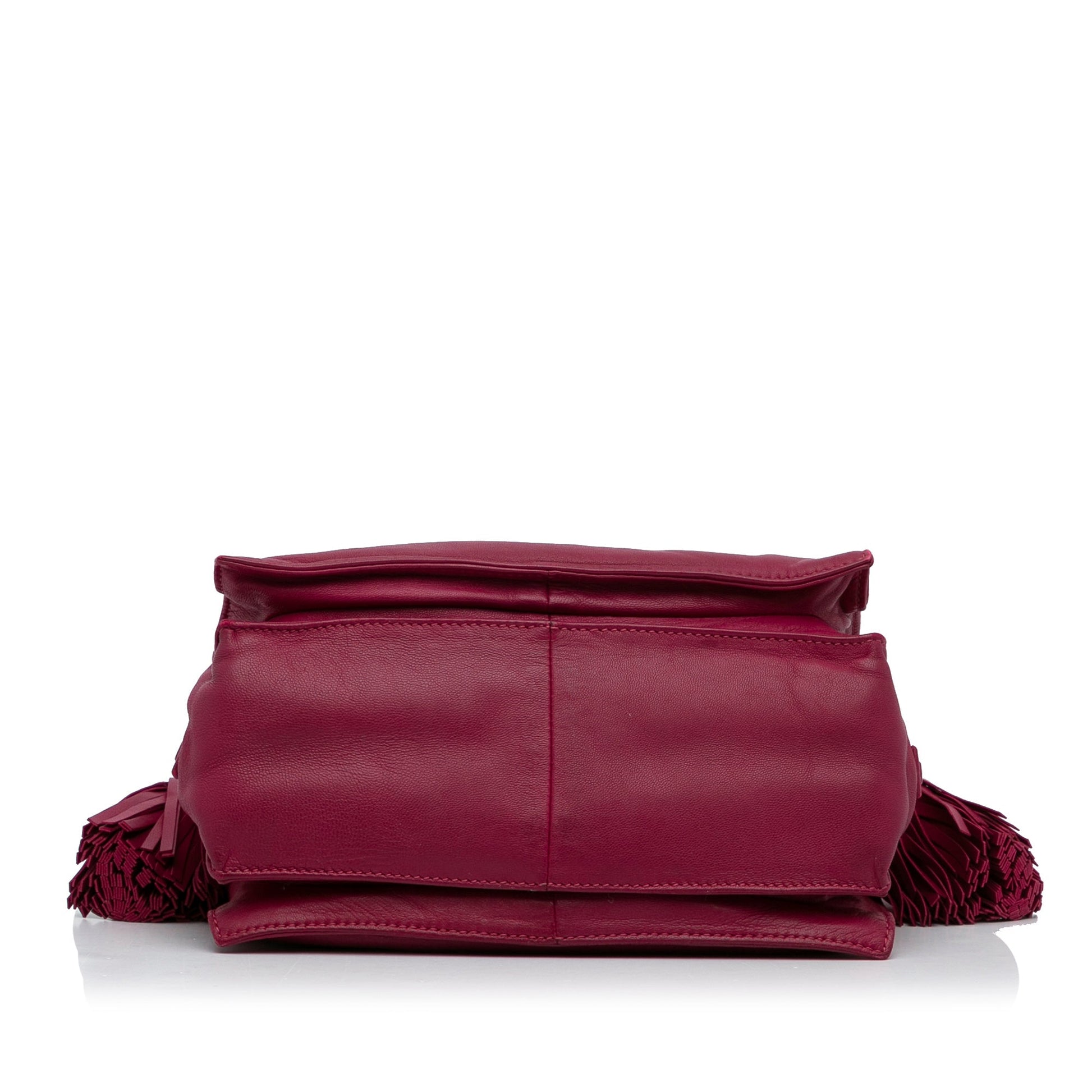 LOEWE Small Leather Flamenco Crossbody Bag