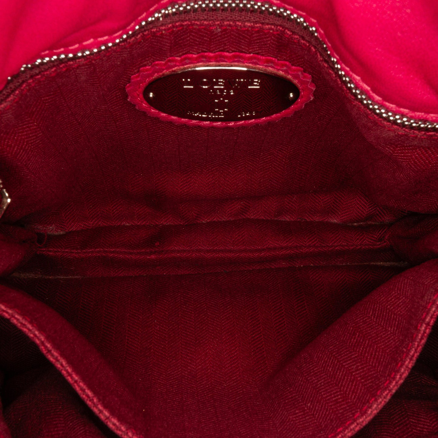 LOEWE Small Leather Flamenco Crossbody Bag