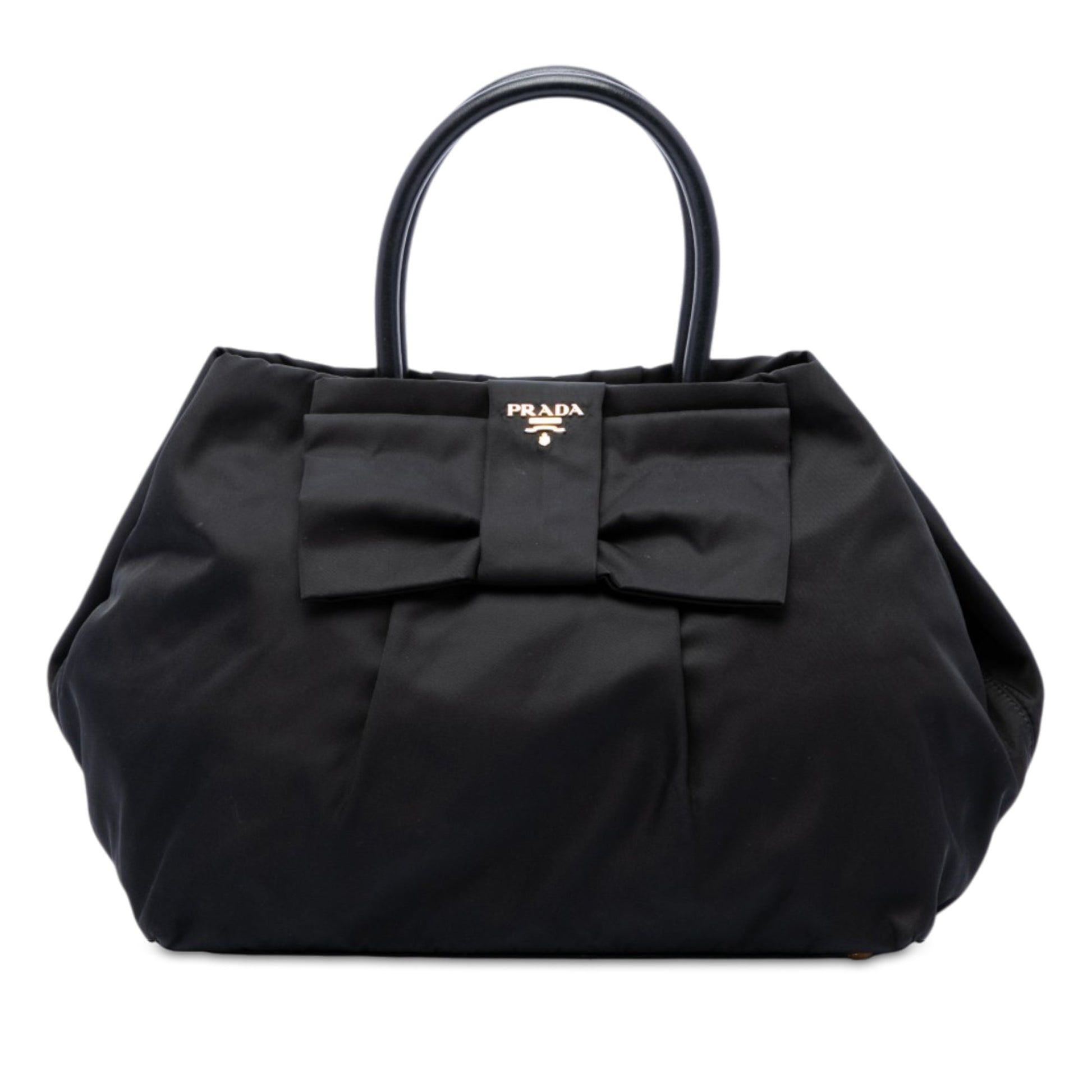 Prada Tessuto Fiocco Bow Handbag