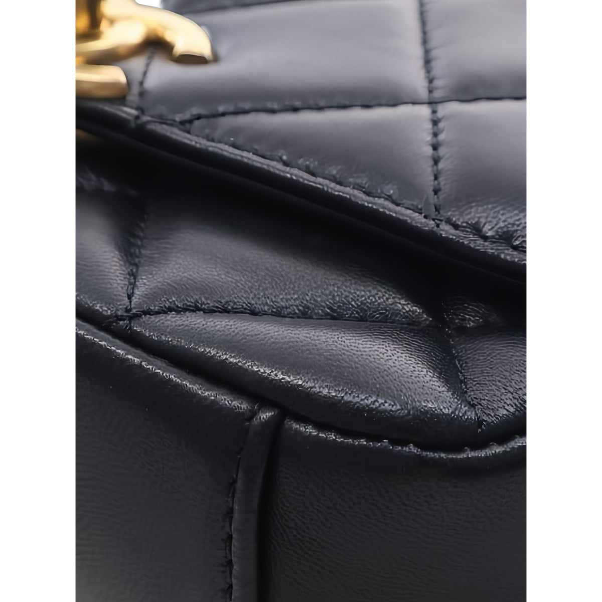 Chanel Small Quilted Lambskin CC Coin Flap — Black