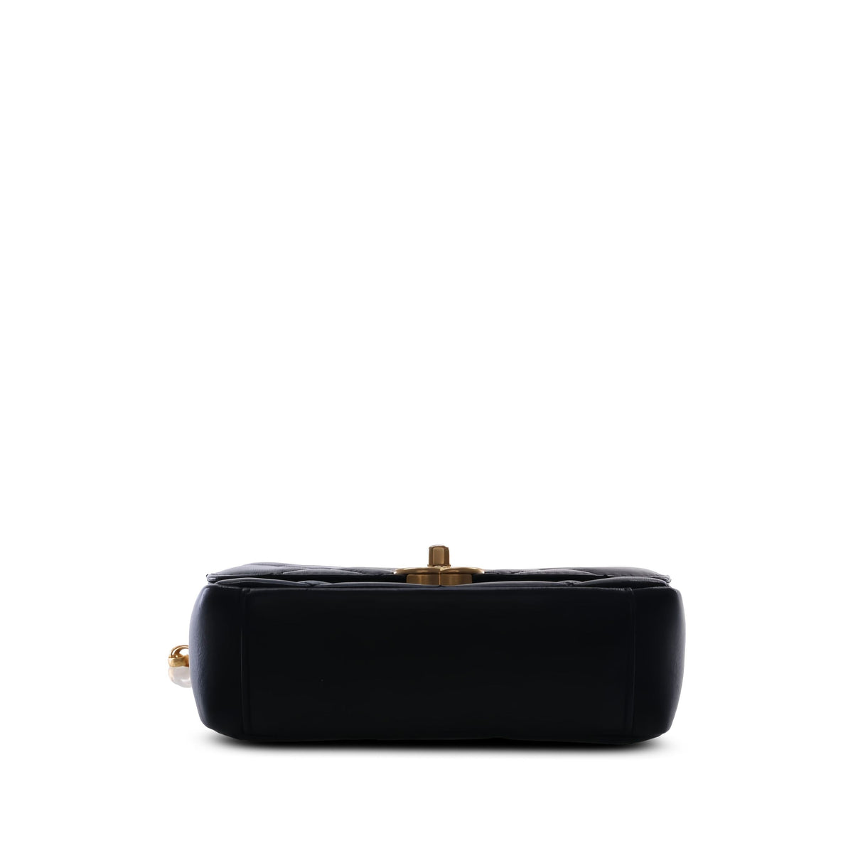 Chanel Small Quilted Lambskin CC Coin Flap — Black