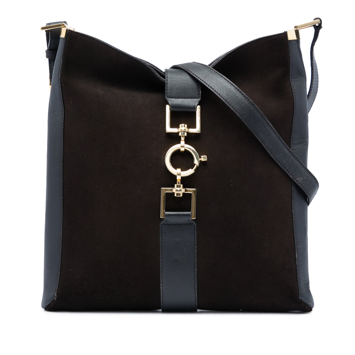 Gucci Suede Jackie Shoulder Bag