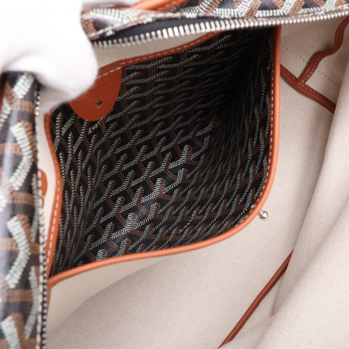 Goyard Goyardine Artois MM — Brown