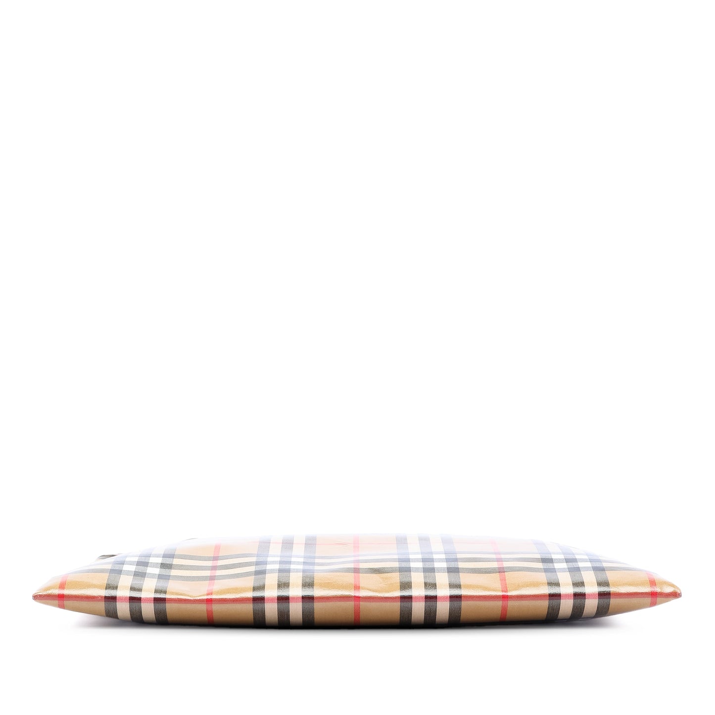 Burberry House Check Coated Canvas Clutch