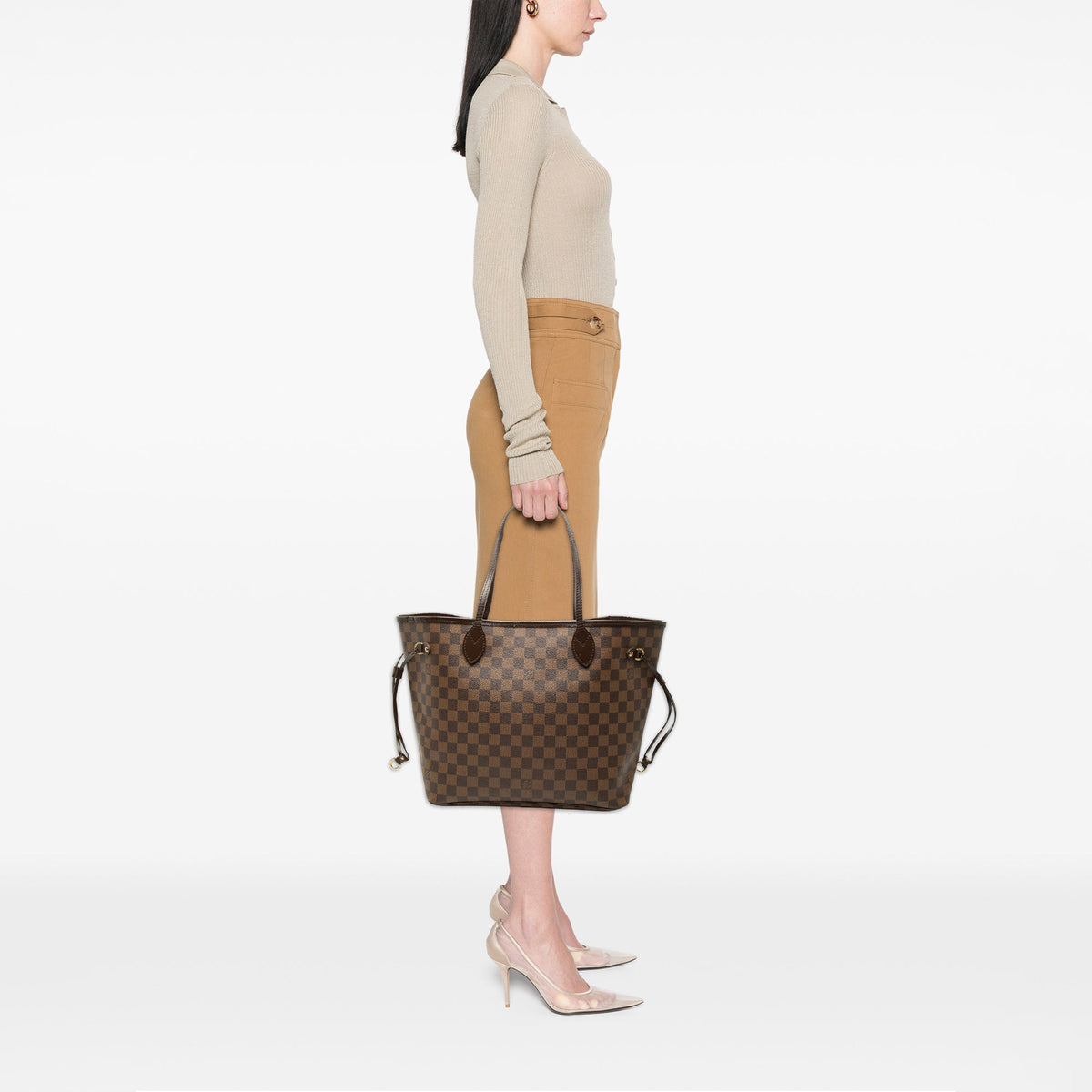 Louis Vuitton Damier Ebene Neverfull MM