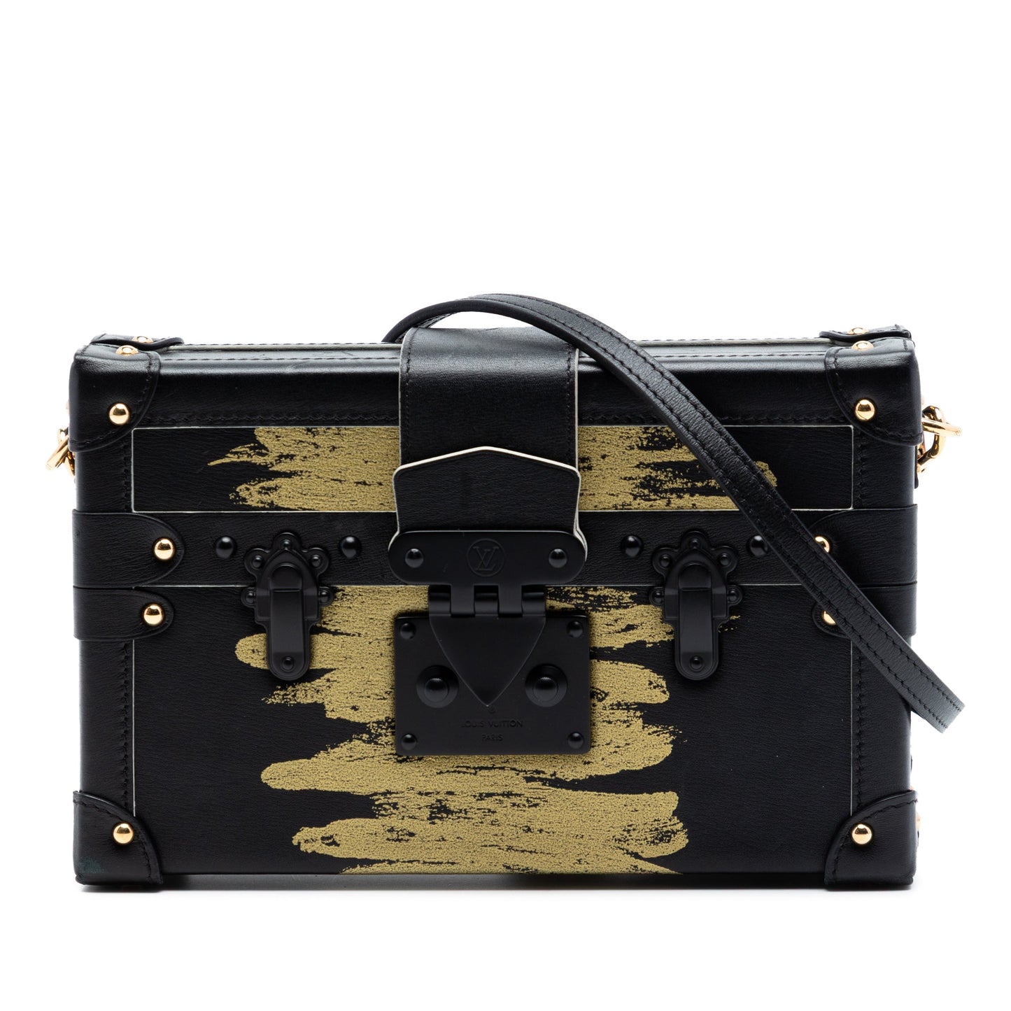 Louis Vuitton Leather Golden Light Petite Malle