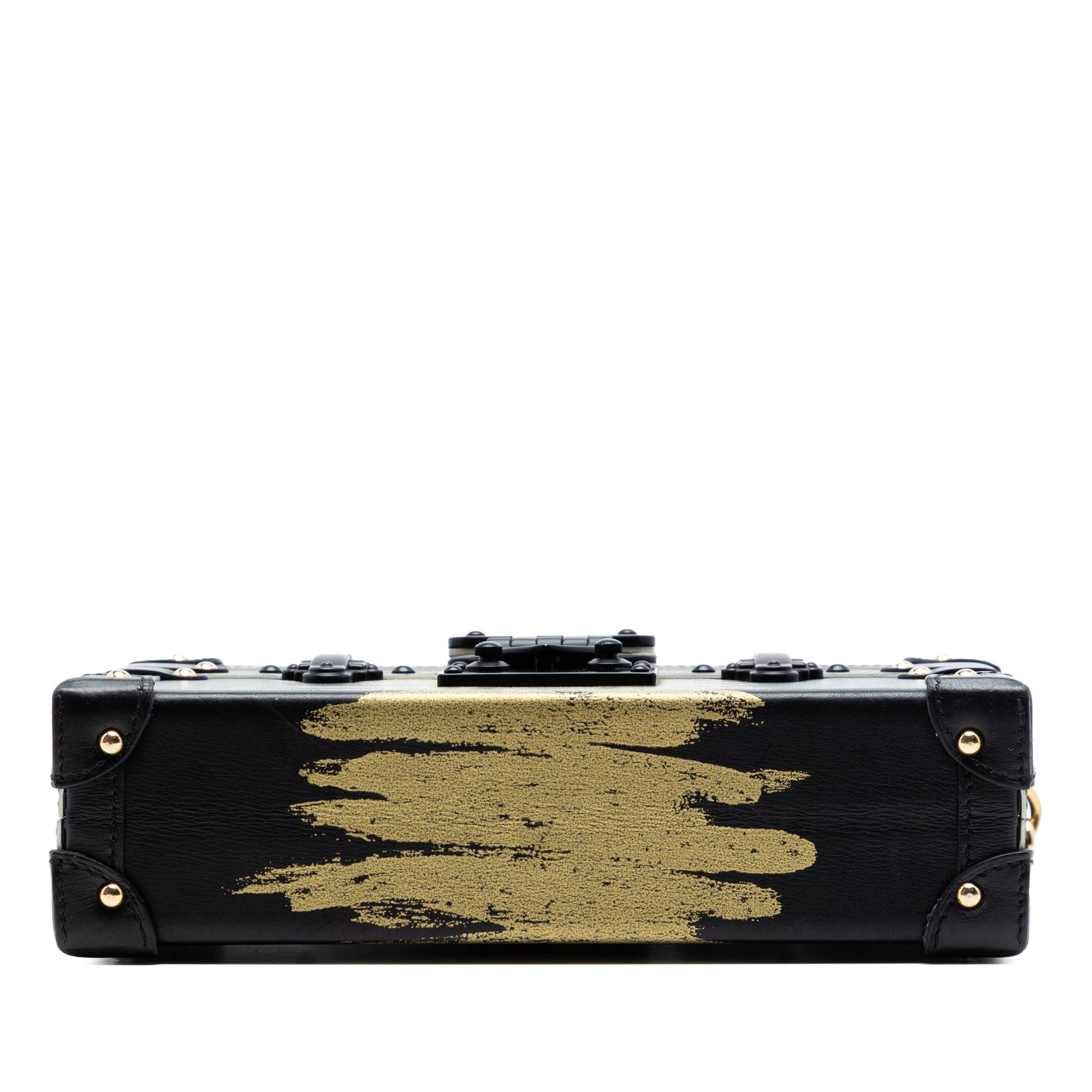 Louis Vuitton Leather Golden Light Petite Malle