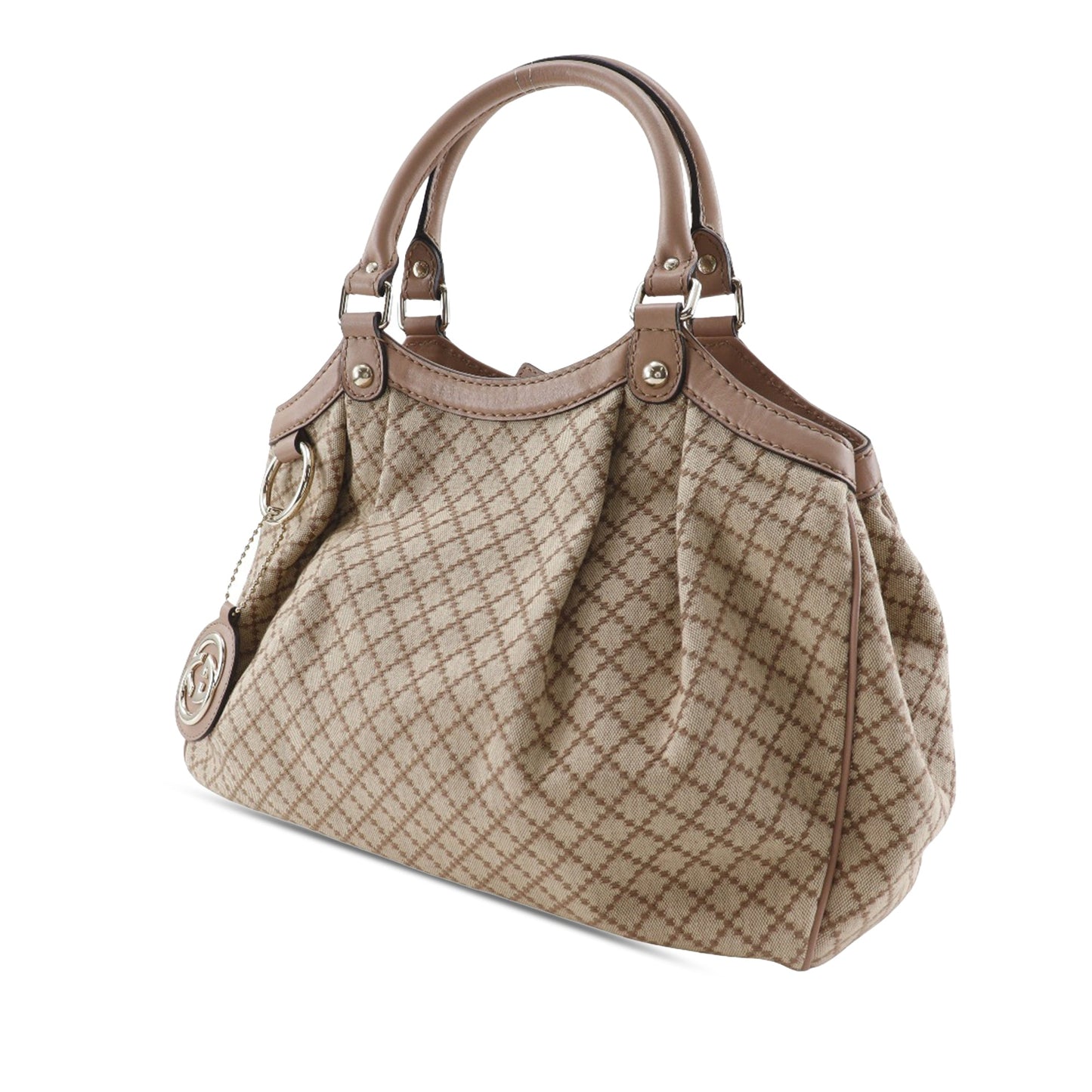 Gucci Medium Diamante Canvas Sukey Tote