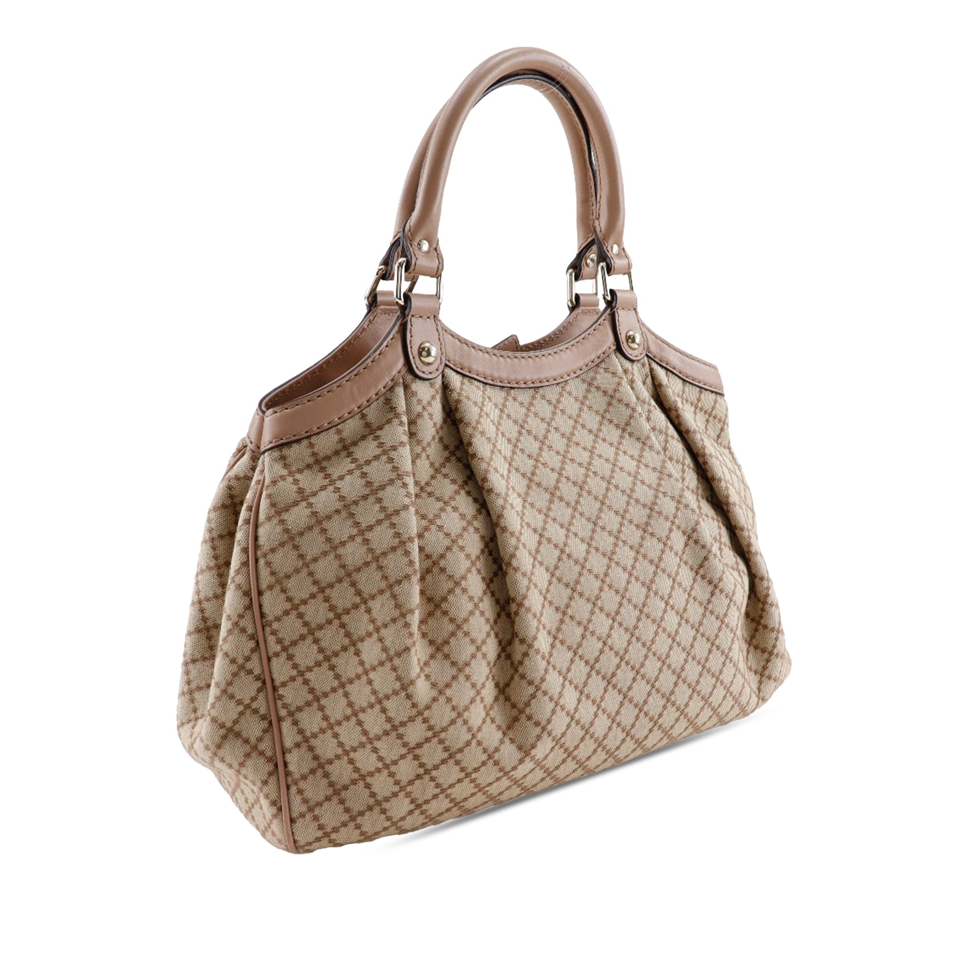 Gucci Medium Diamante Canvas Sukey Tote