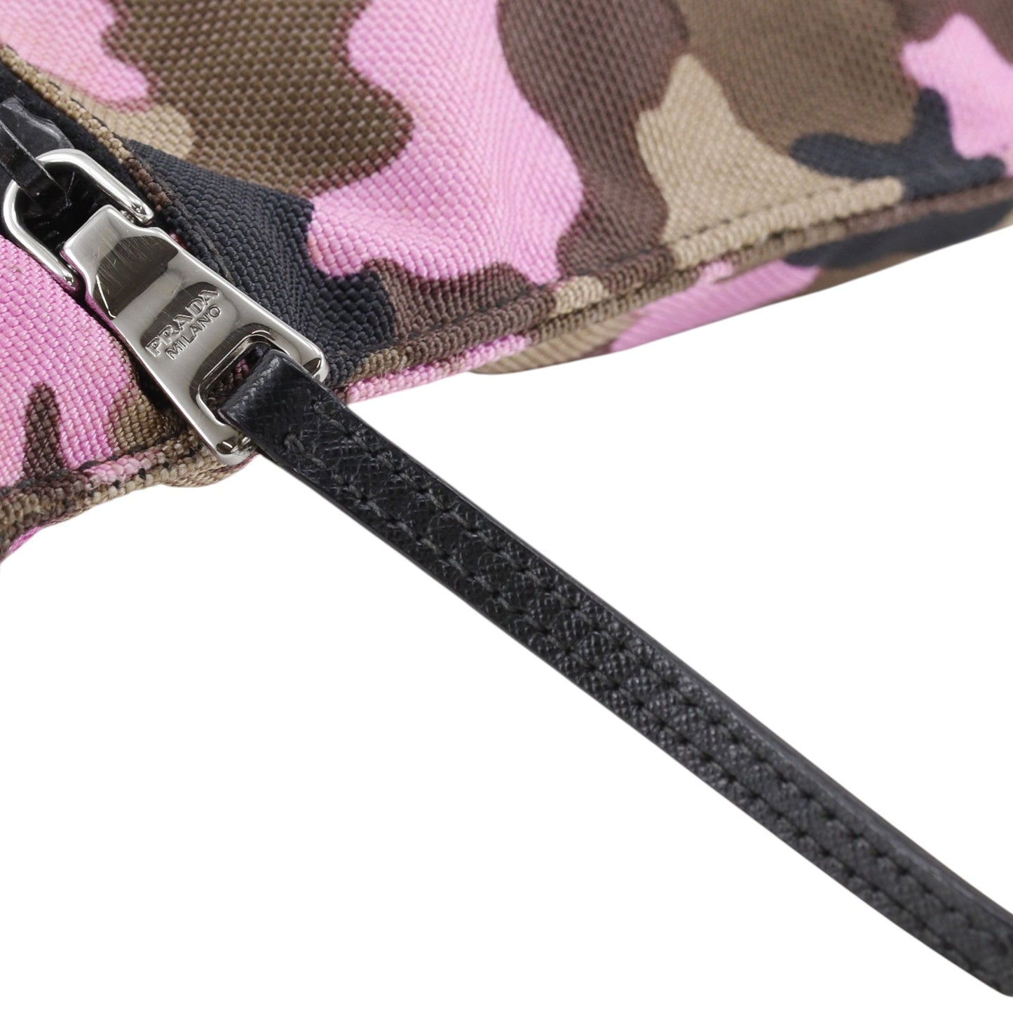 Prada Tessuto Camouflage Zip Top Crossbody
