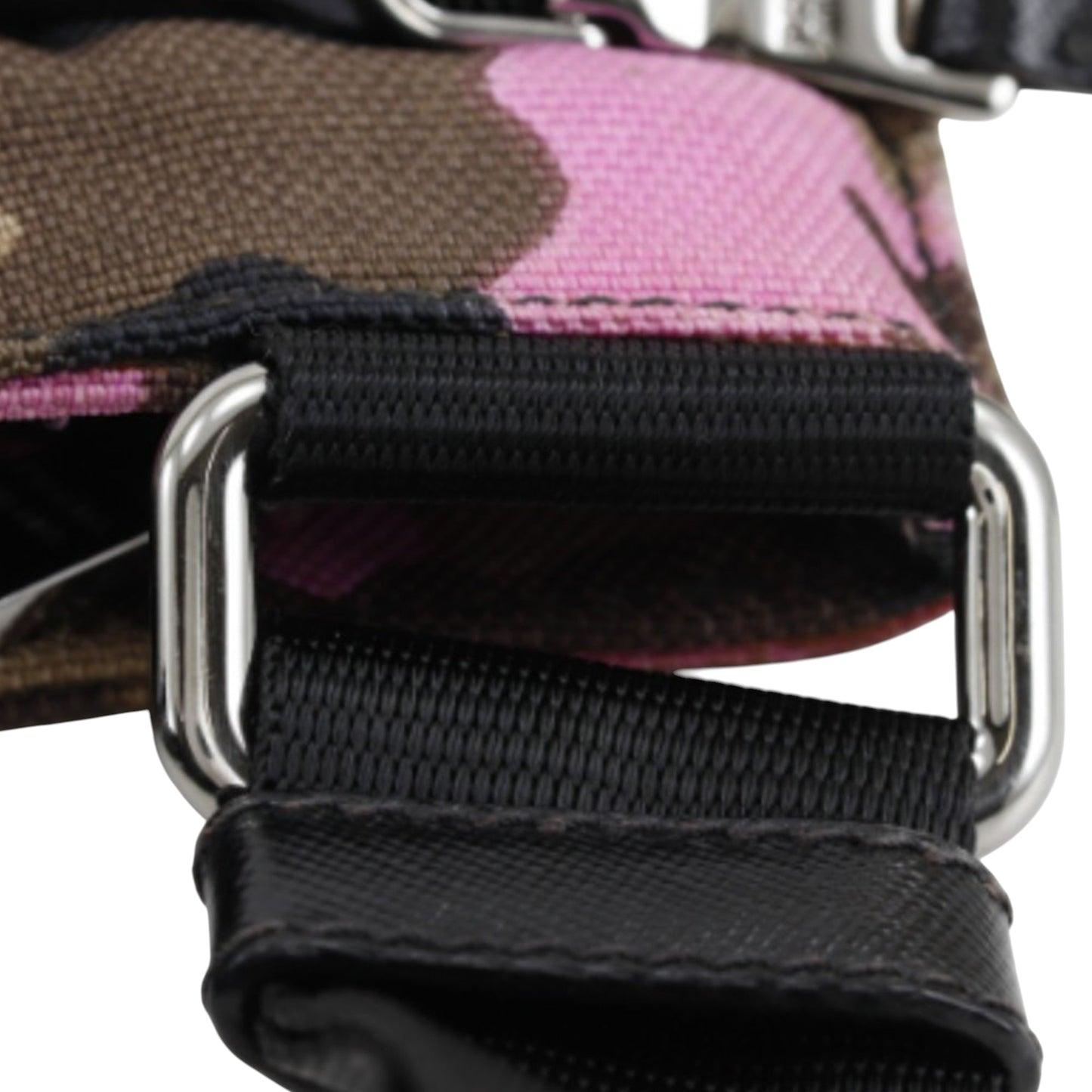 Prada Tessuto Camouflage Zip Top Crossbody