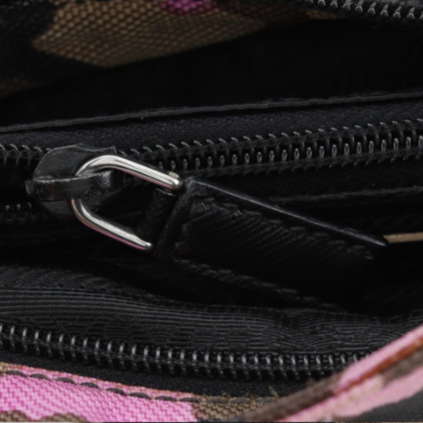 Prada Tessuto Camouflage Zip Top Crossbody
