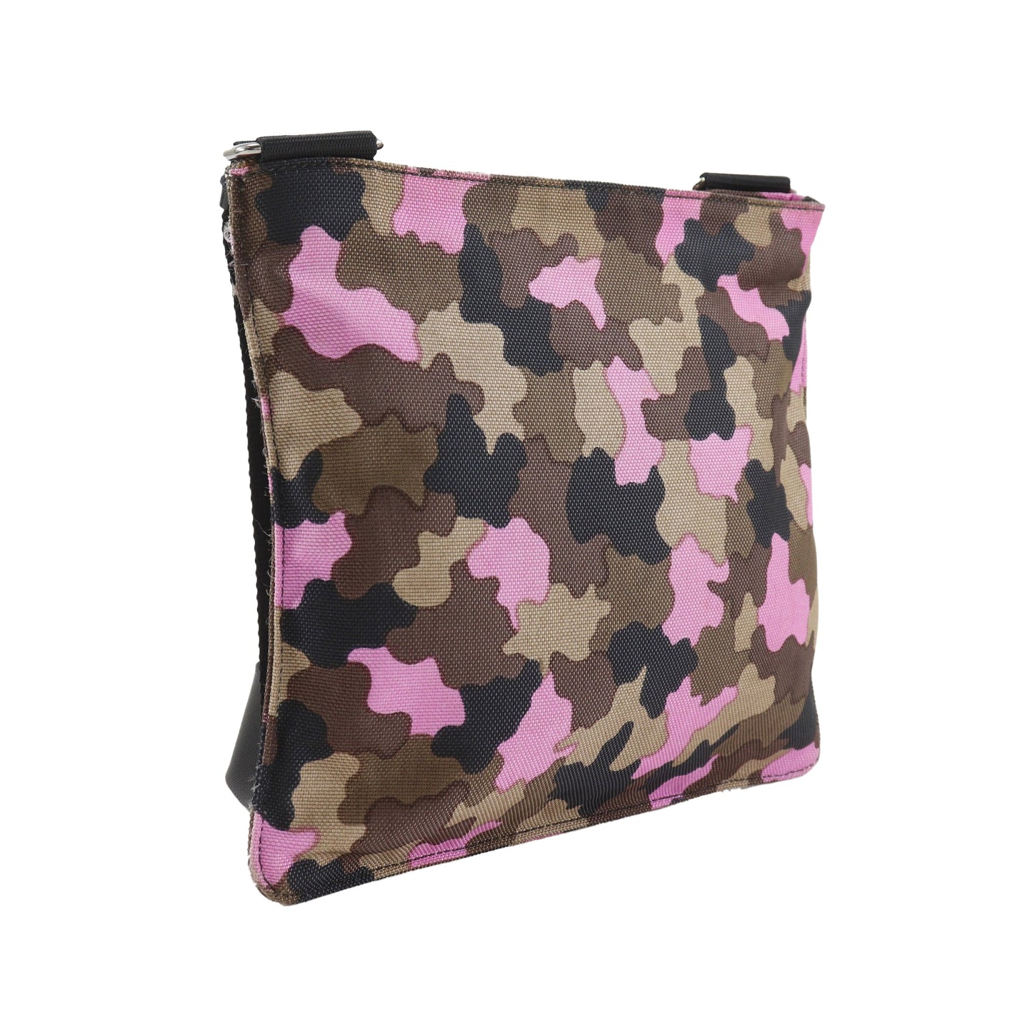 Prada Tessuto Camouflage Zip Top Crossbody