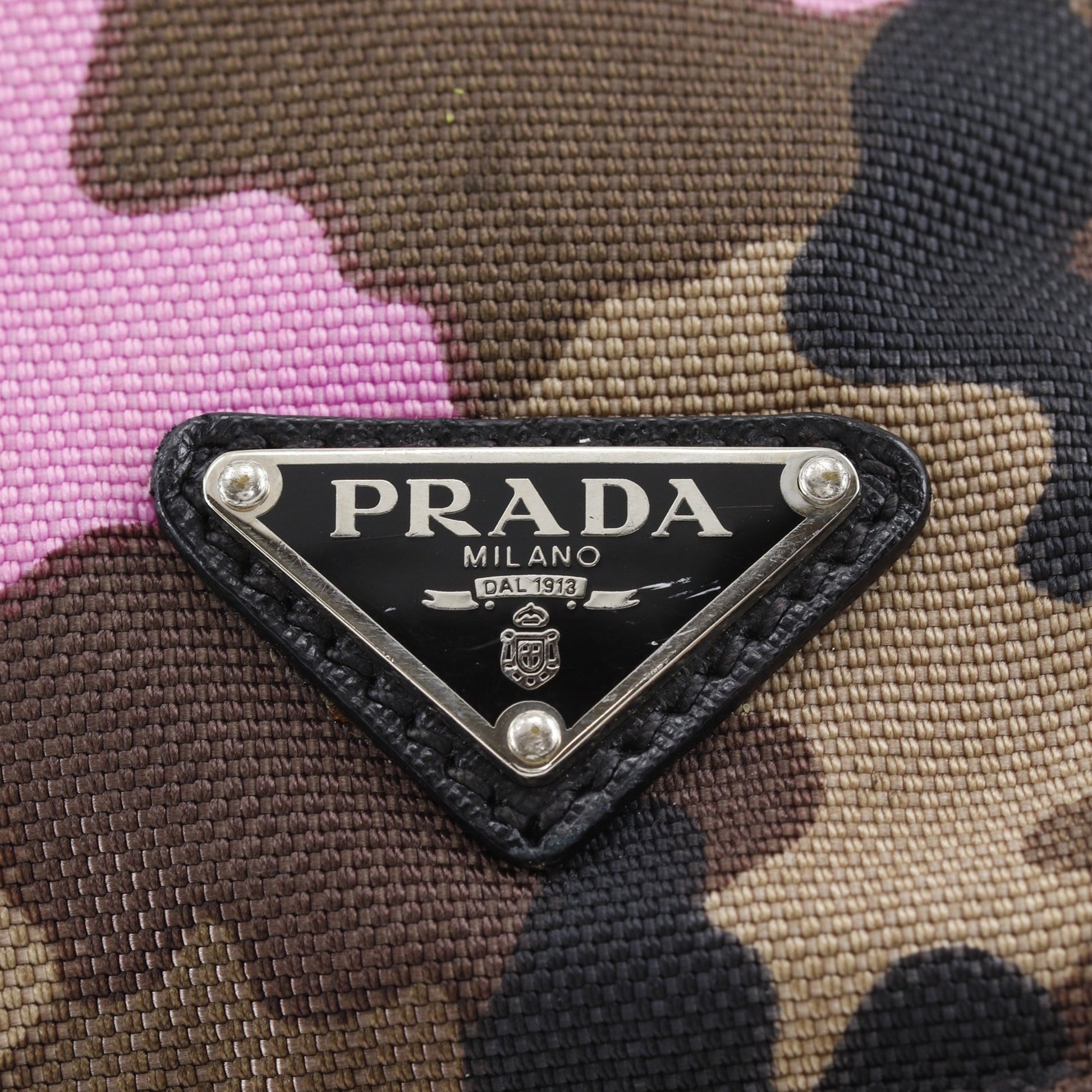 Prada Tessuto Camouflage Zip Top Crossbody