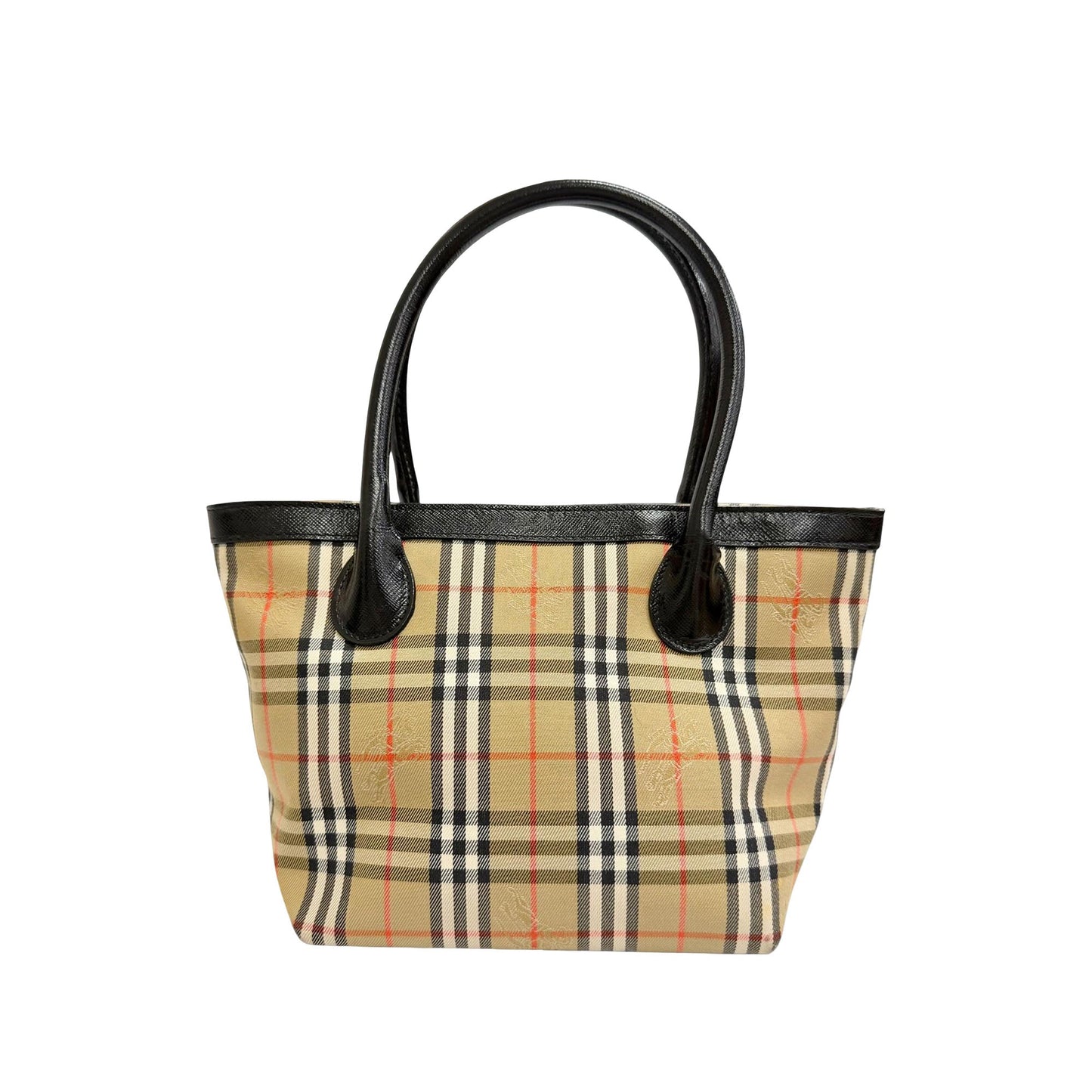 Burberry Haymarket Check Canvas Tote