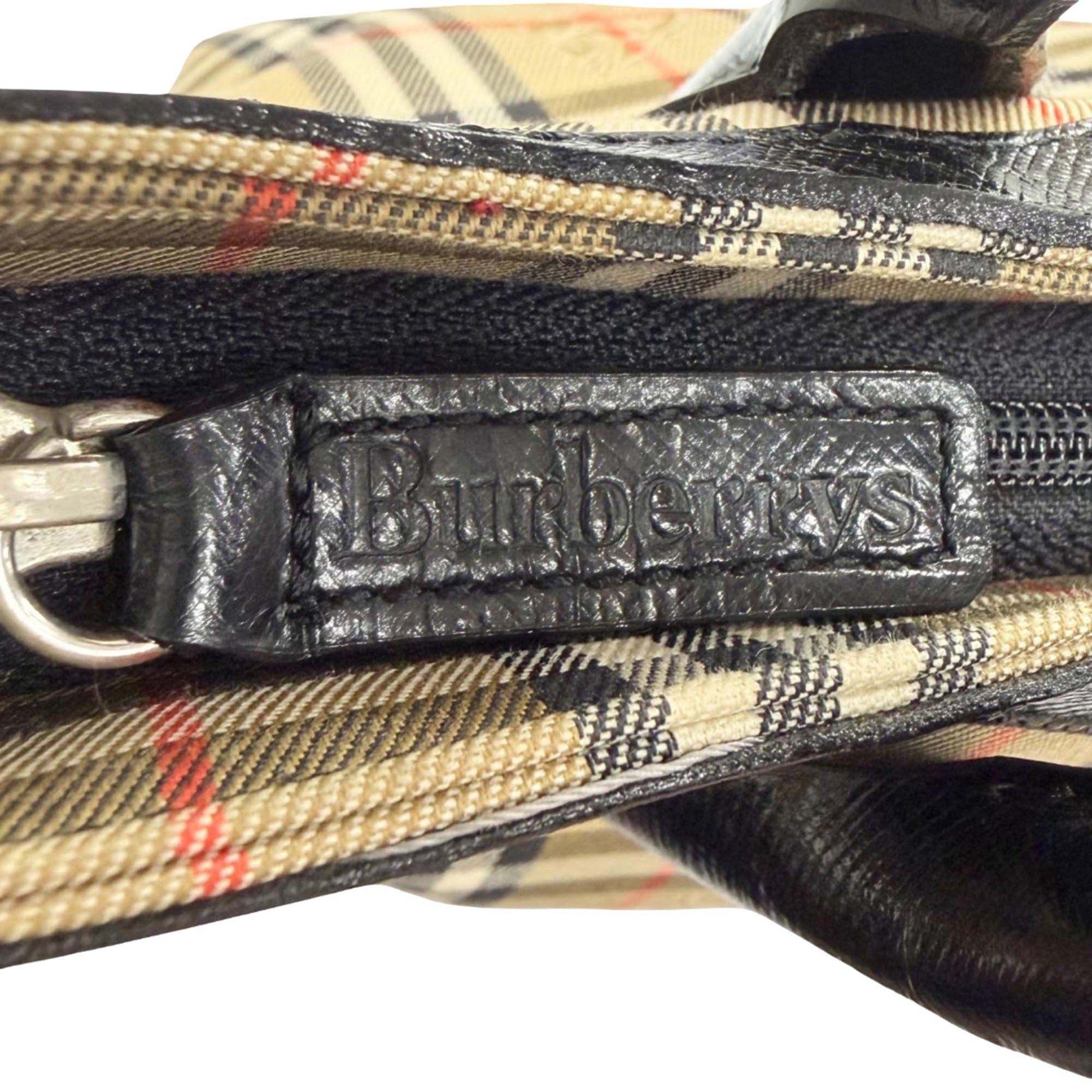 Burberry Haymarket Check Canvas Tote