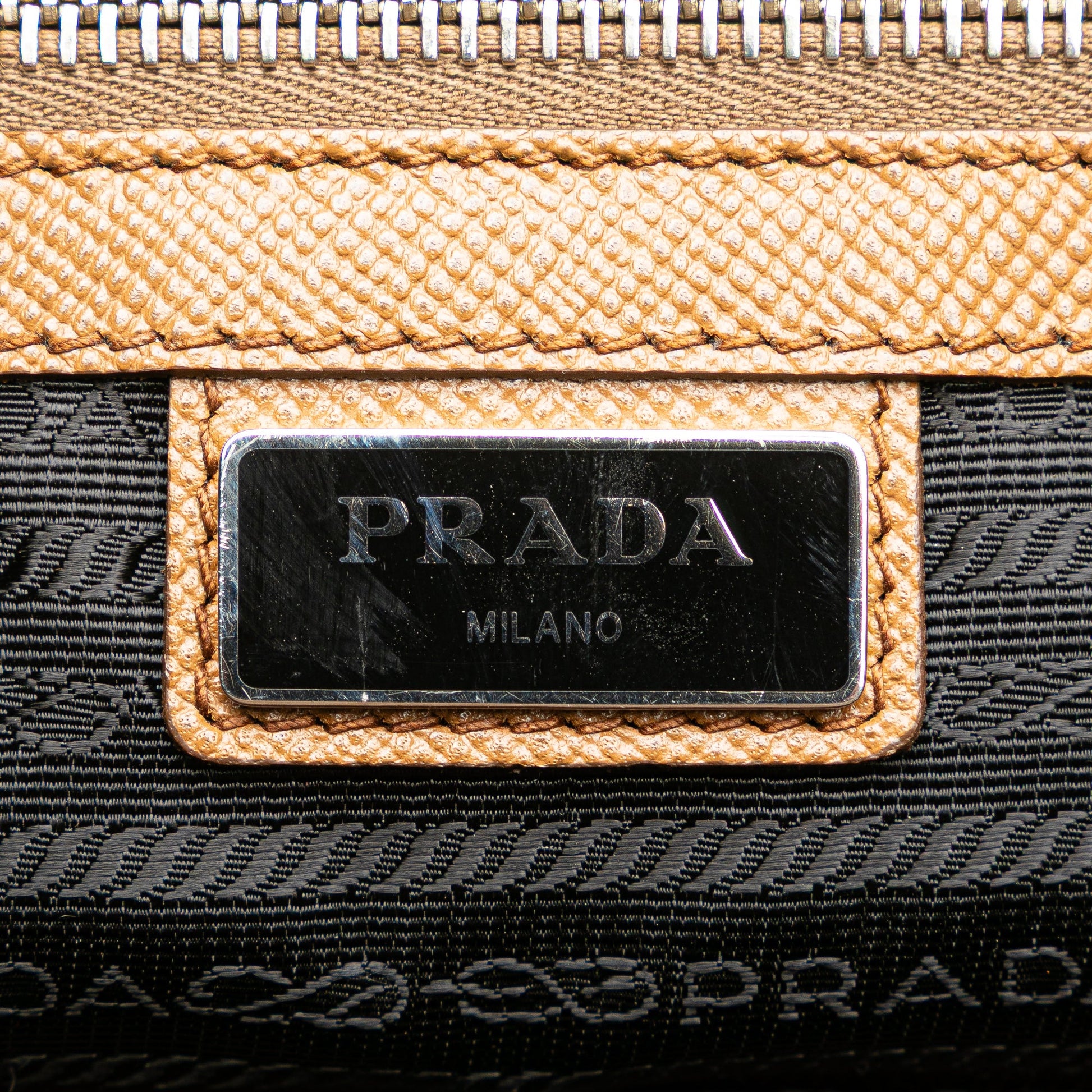 Prada Saffiano Lux Double Handle Shopping Tote