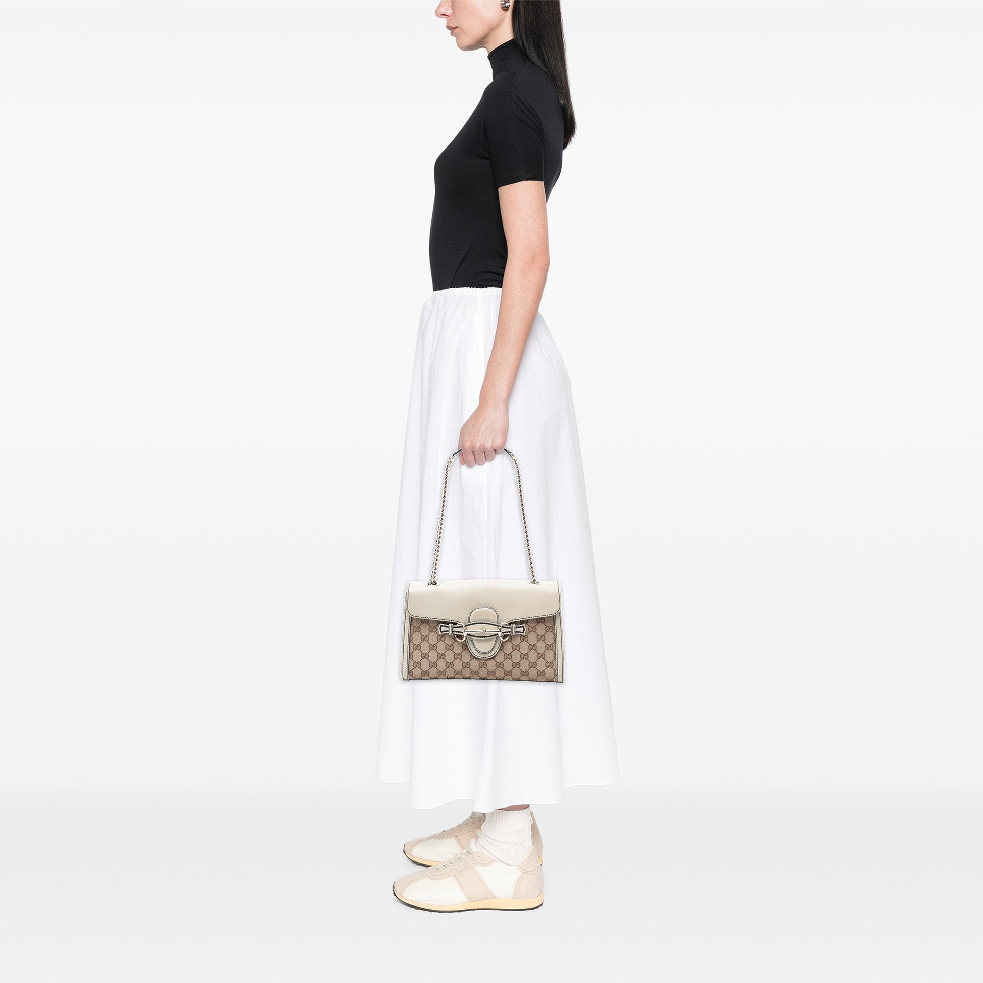Medium GG Canvas Emily Shoulder Bag