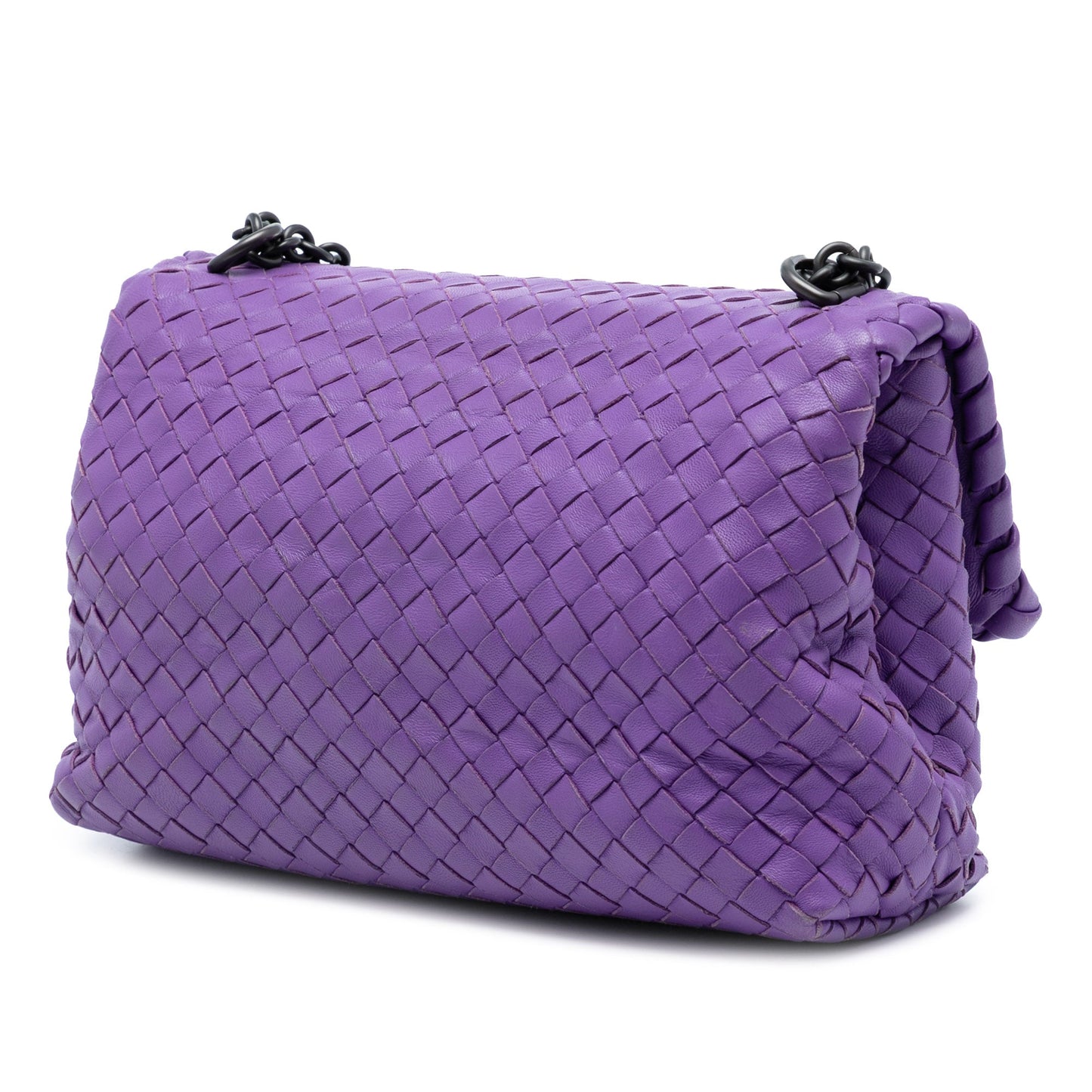 Bottega Veneta Medium Nappa Intrecciato Olimpia Shoulder Bag