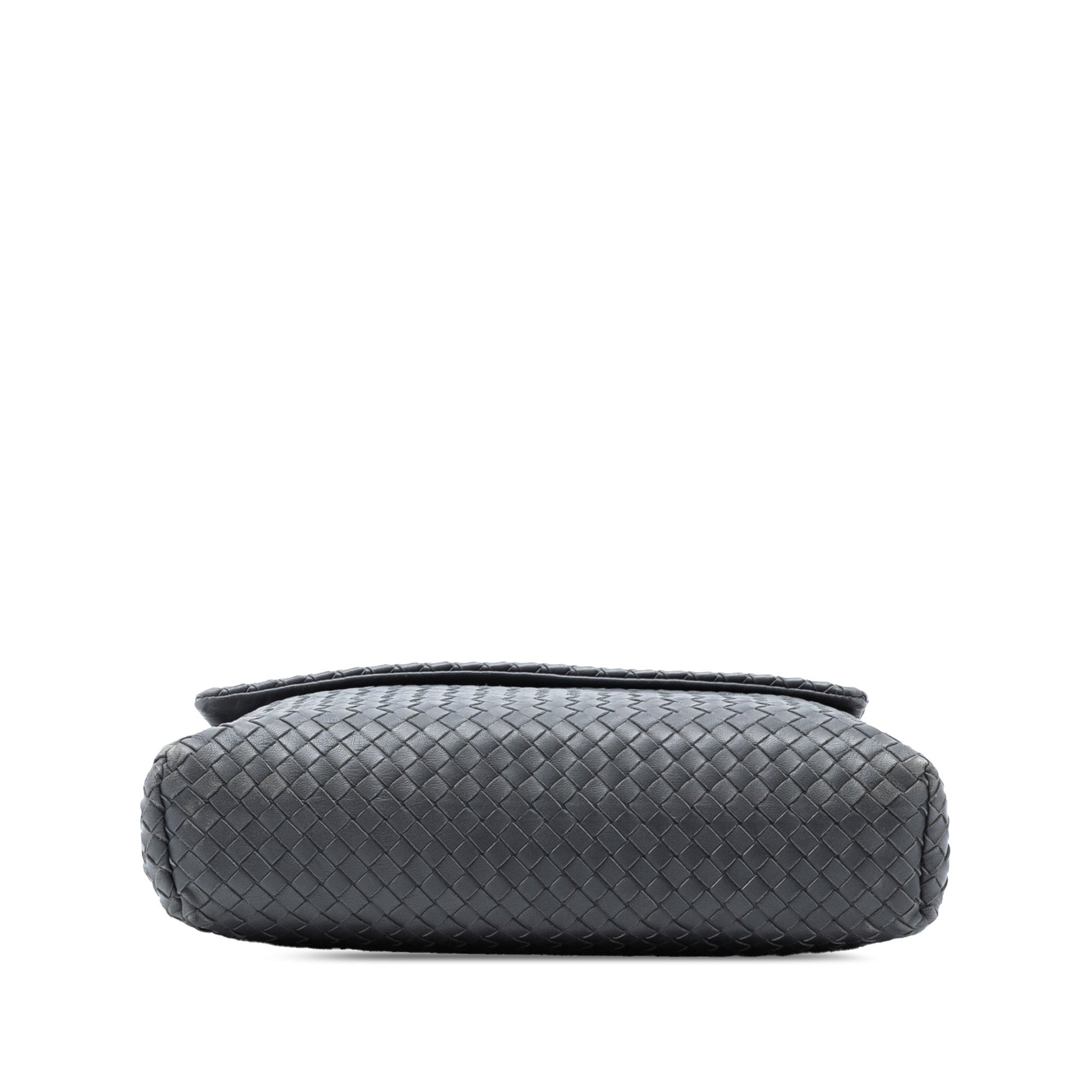 Bottega Veneta Nappa Intrecciato Flap Crossbody