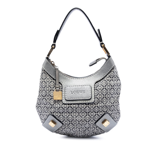LOEWE Anagram Canvas New Road Hobo