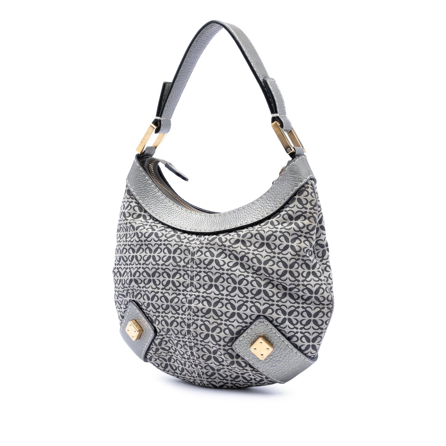 LOEWE Anagram Canvas New Road Hobo