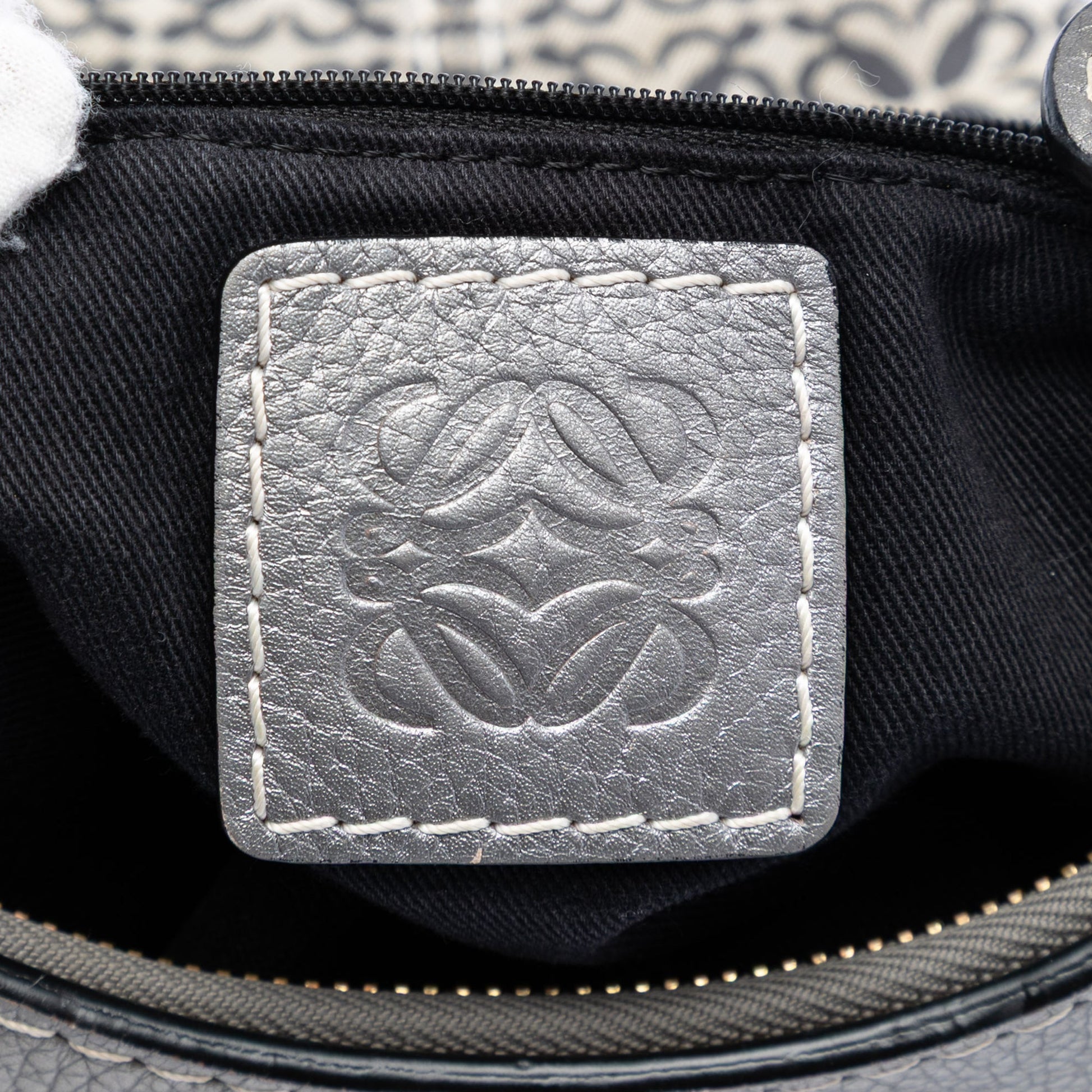 LOEWE Anagram Canvas New Road Hobo